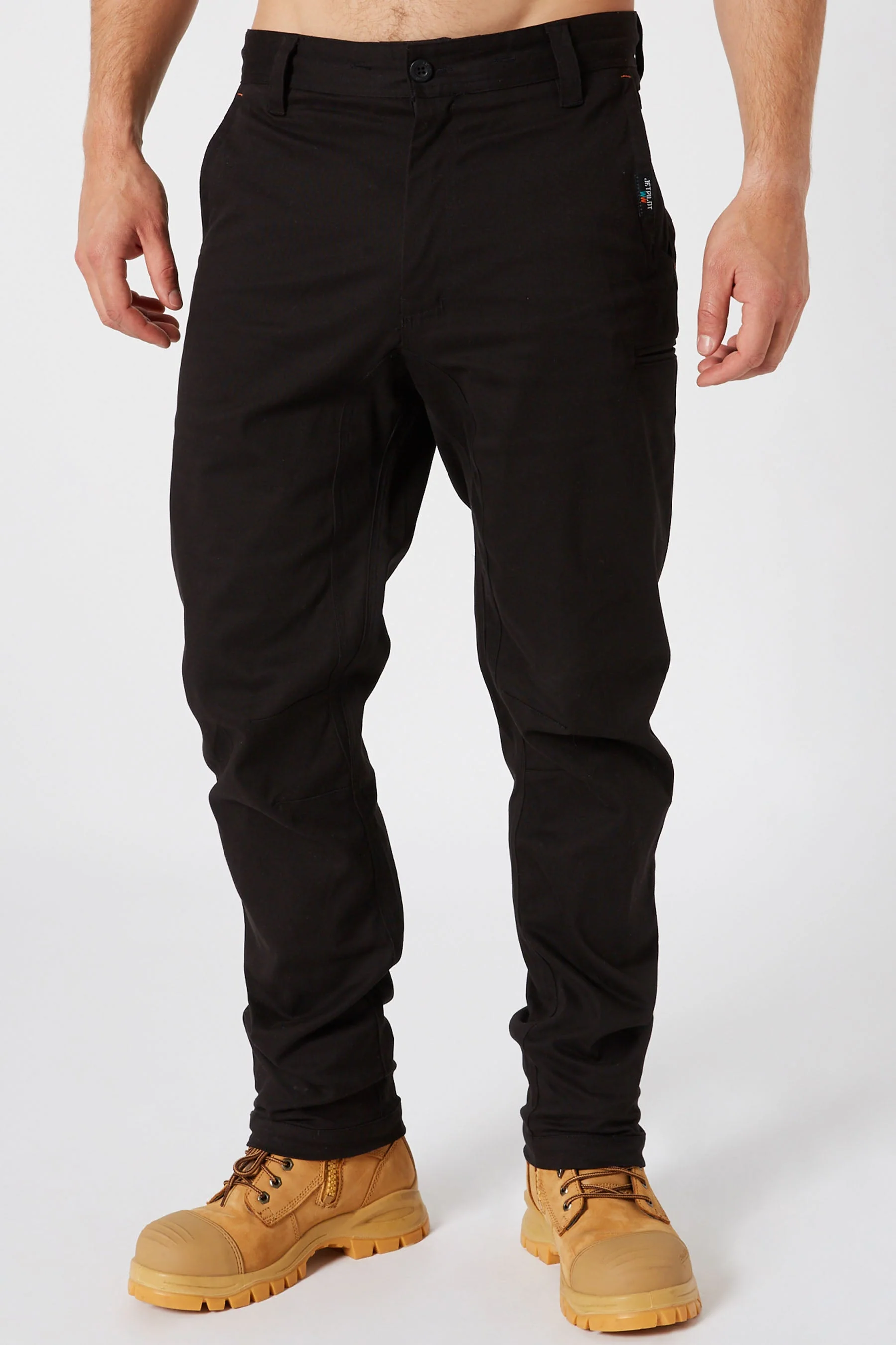 Jetpilot 5 Day Chino Mens Pant - Black - Image 3