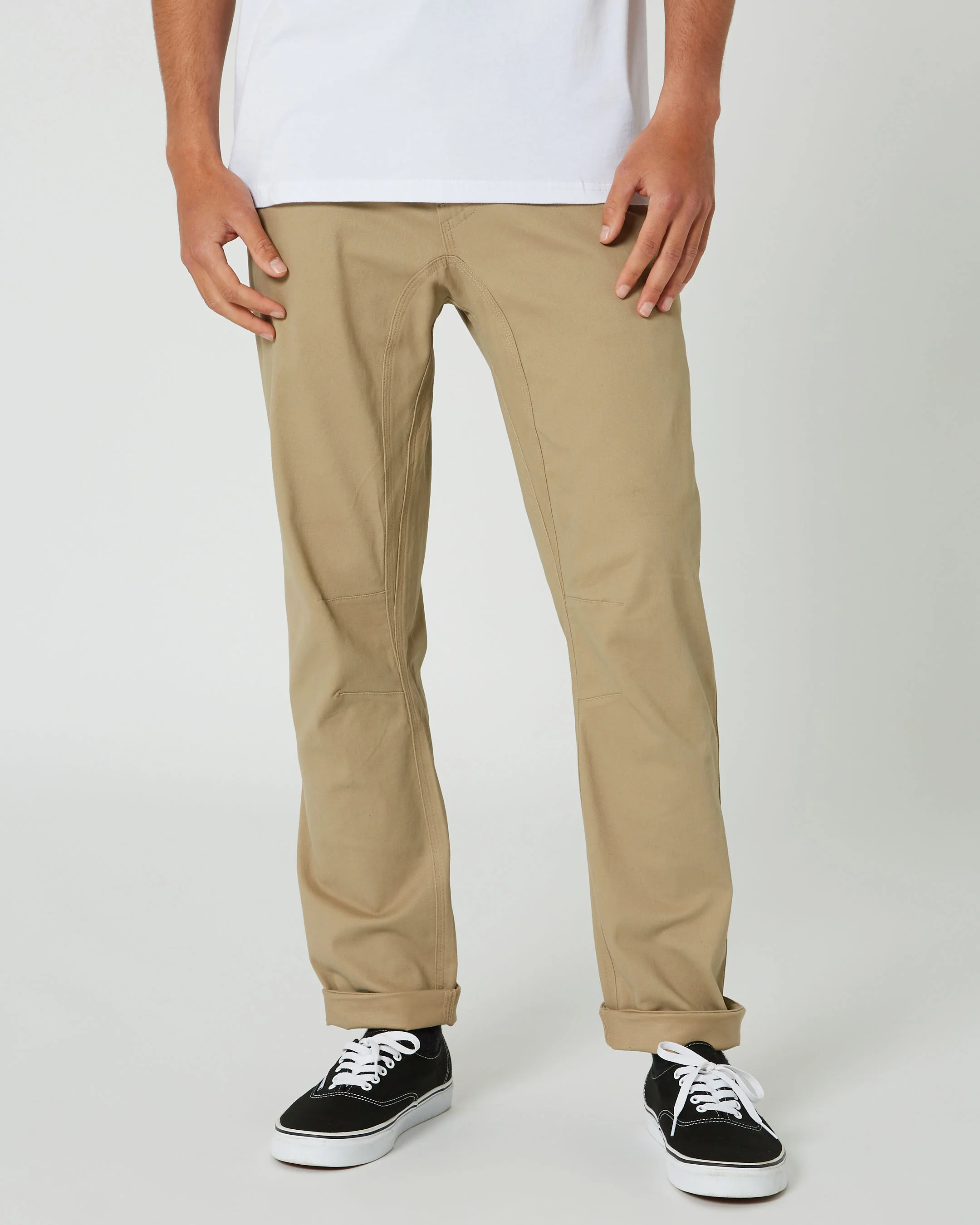 Jetpilot 5 Day Chino Mens Pant - Khaki - Image 3