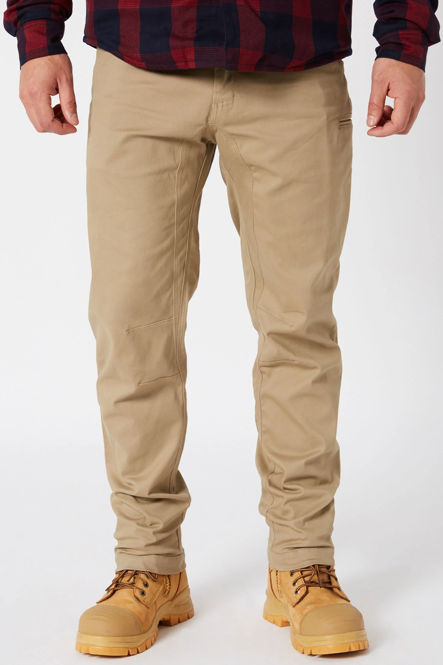 Jetpilot 5 Day Chino Mens Pant - Khaki - Image 7