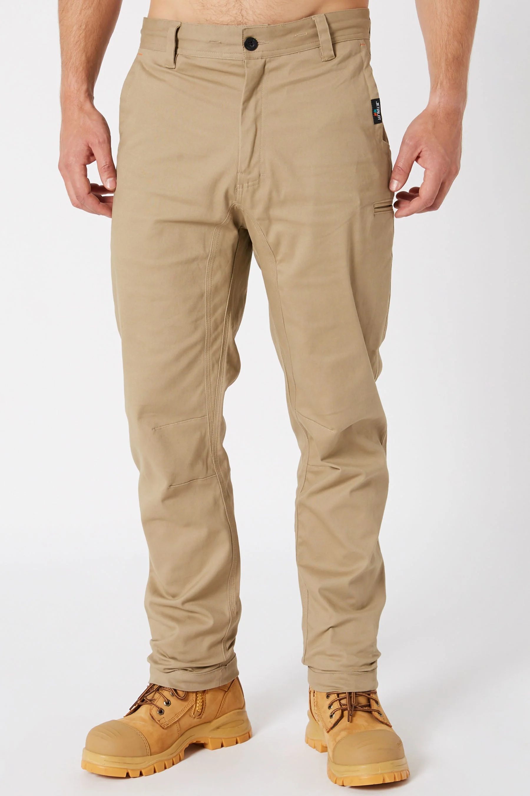 Jetpilot 5 Day Chino Mens Pant - Khaki - Image 8