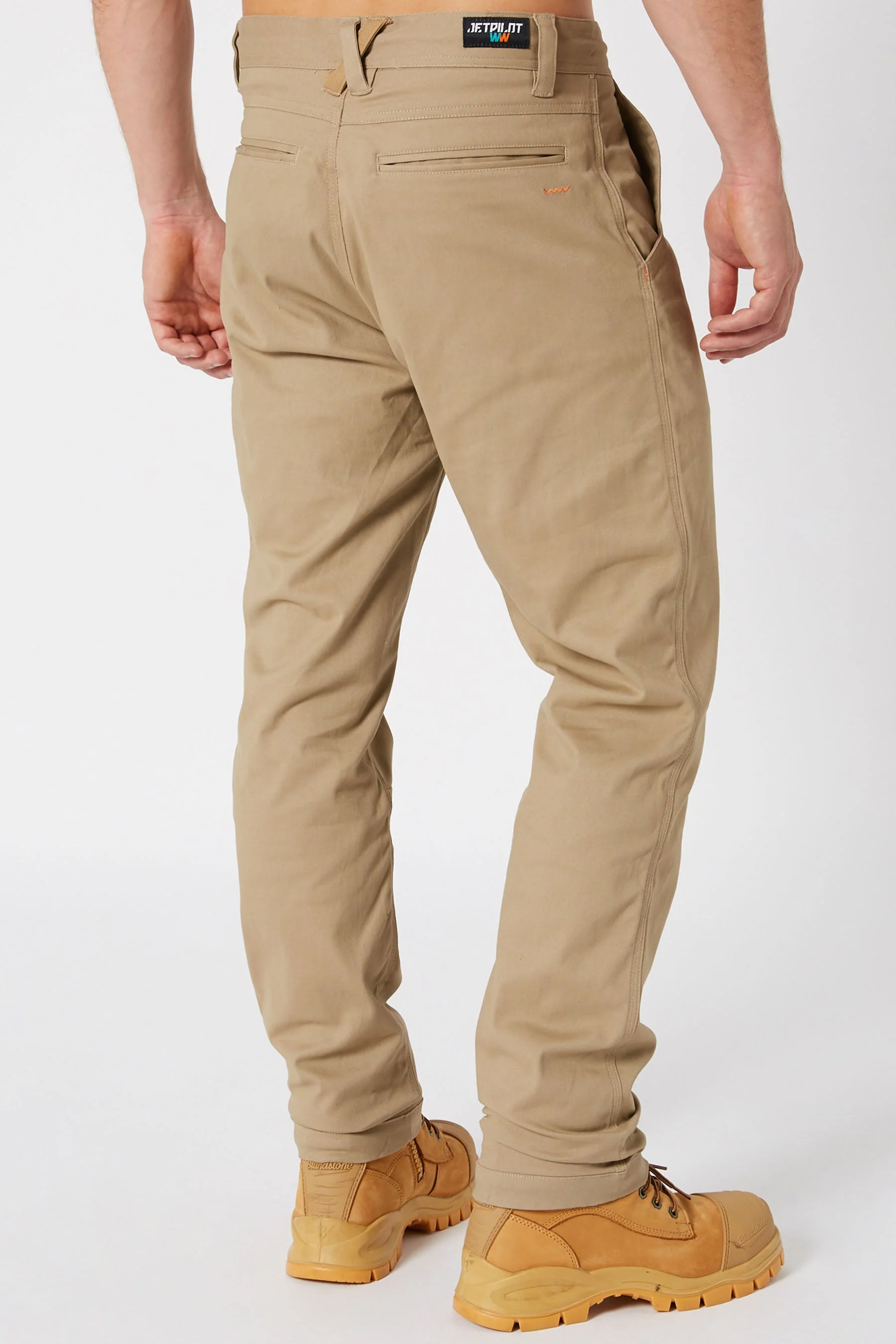 Jetpilot 5 Day Chino Mens Pant - Khaki - Image 9