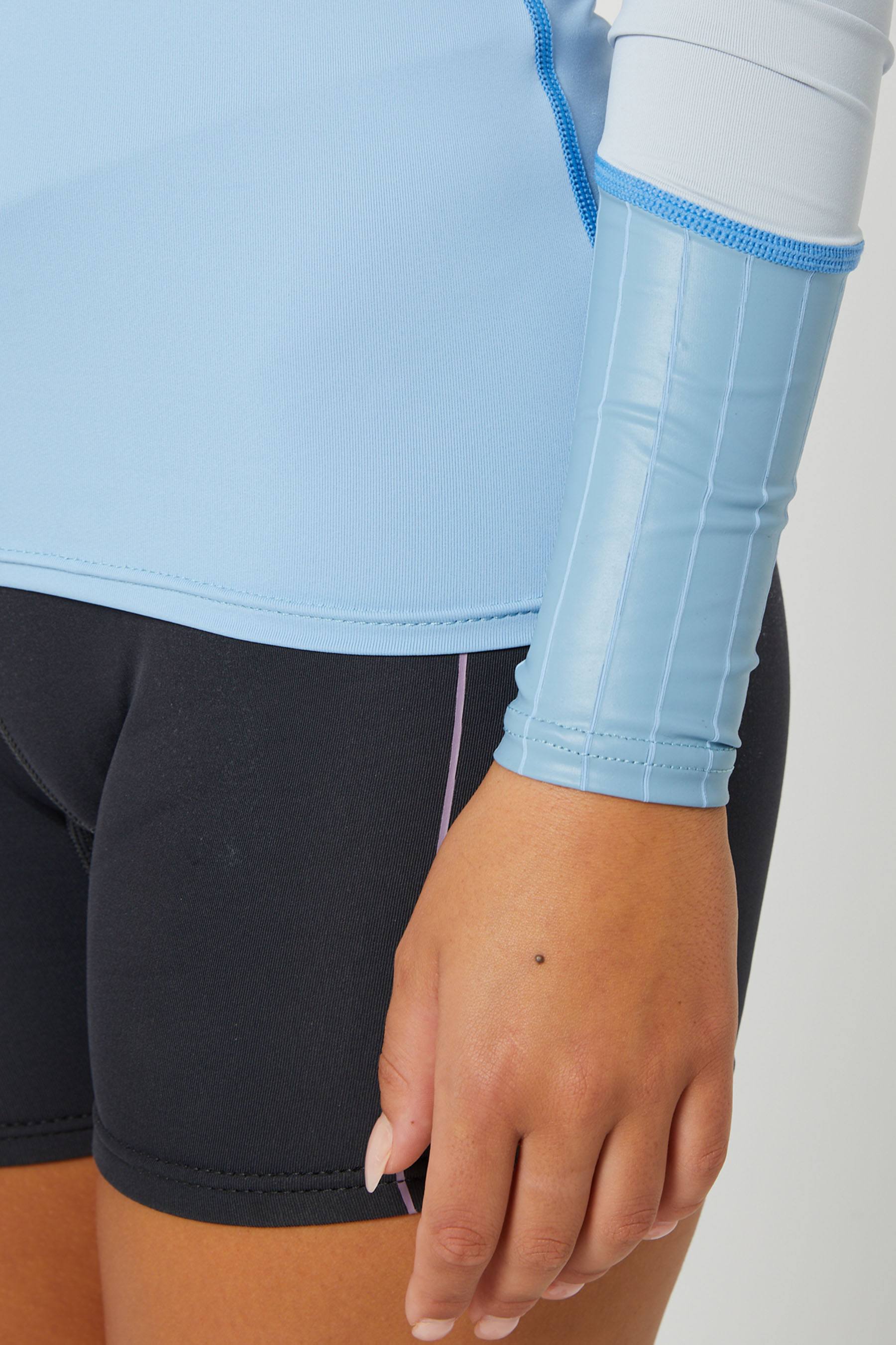 Jetpilot Cause Ladies L/S Rashie - Blue - Image 5