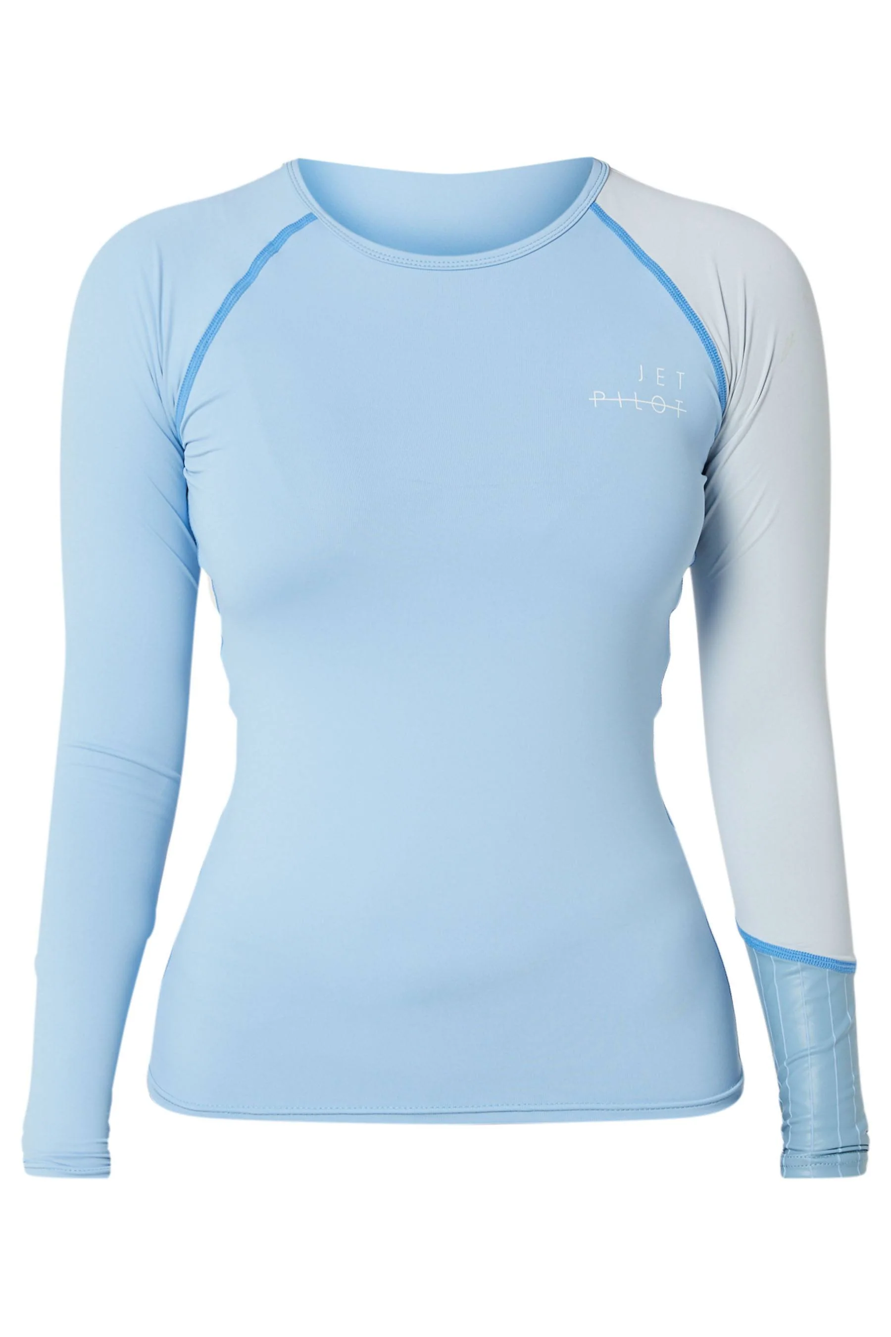 Jetpilot Cause Ladies L/S Rashie - Blue - Image 8