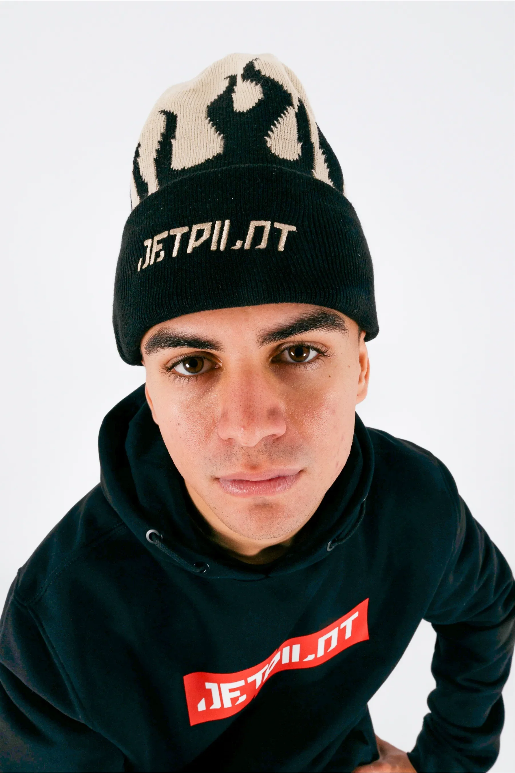 Jetpilot Combined Beanie - Cement - Image 5