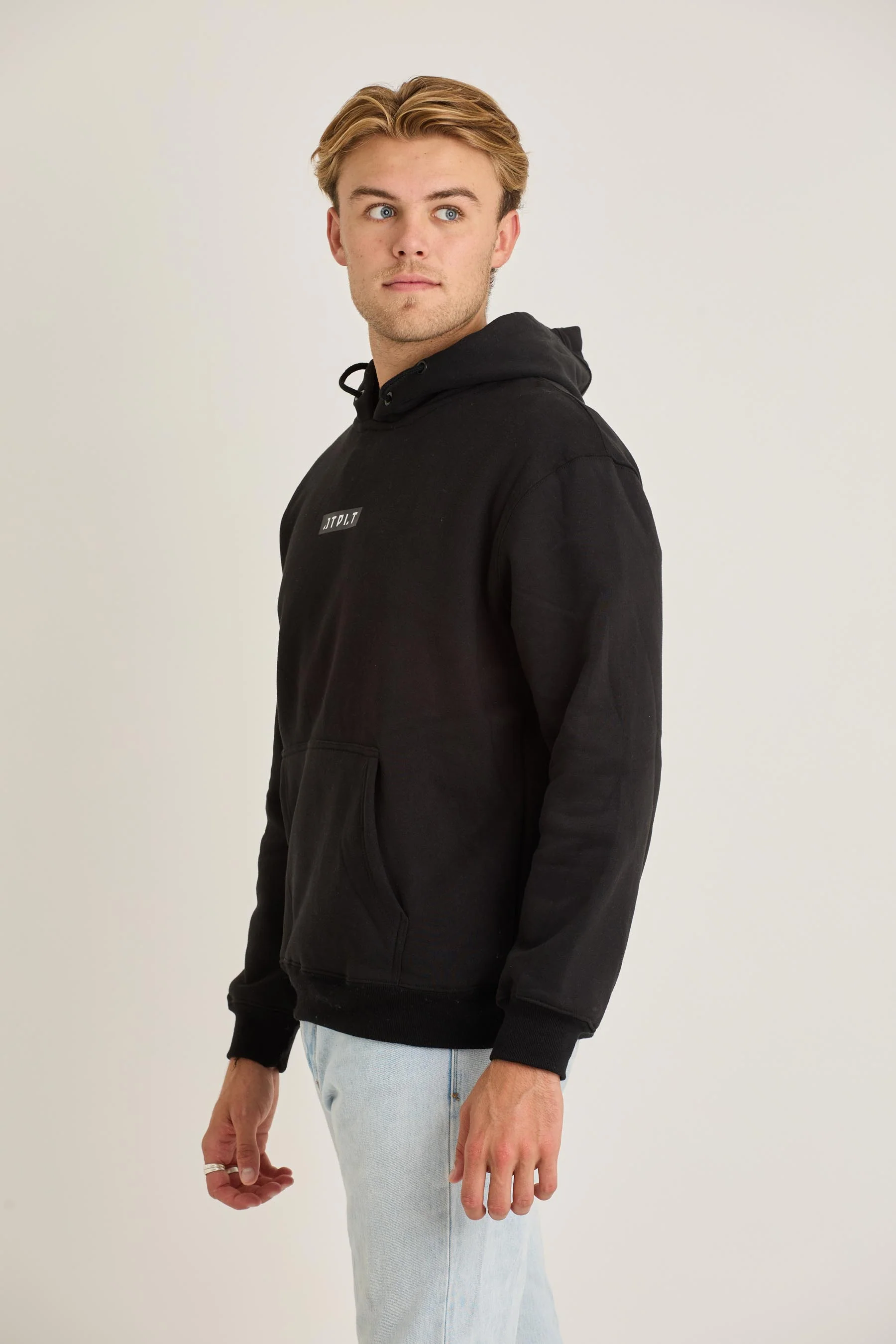 Jetpilot Corp Mens Pullover - Black - Image 3