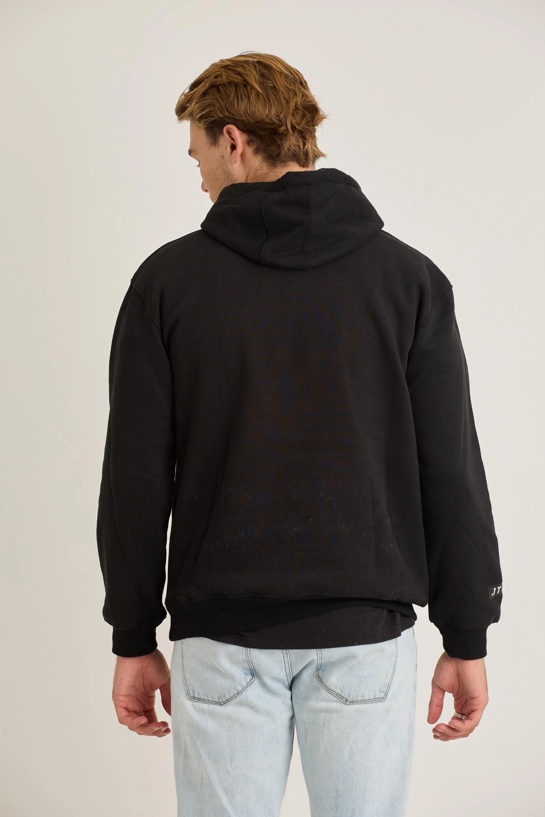 Jetpilot Corp Mens Pullover - Black - Image 4