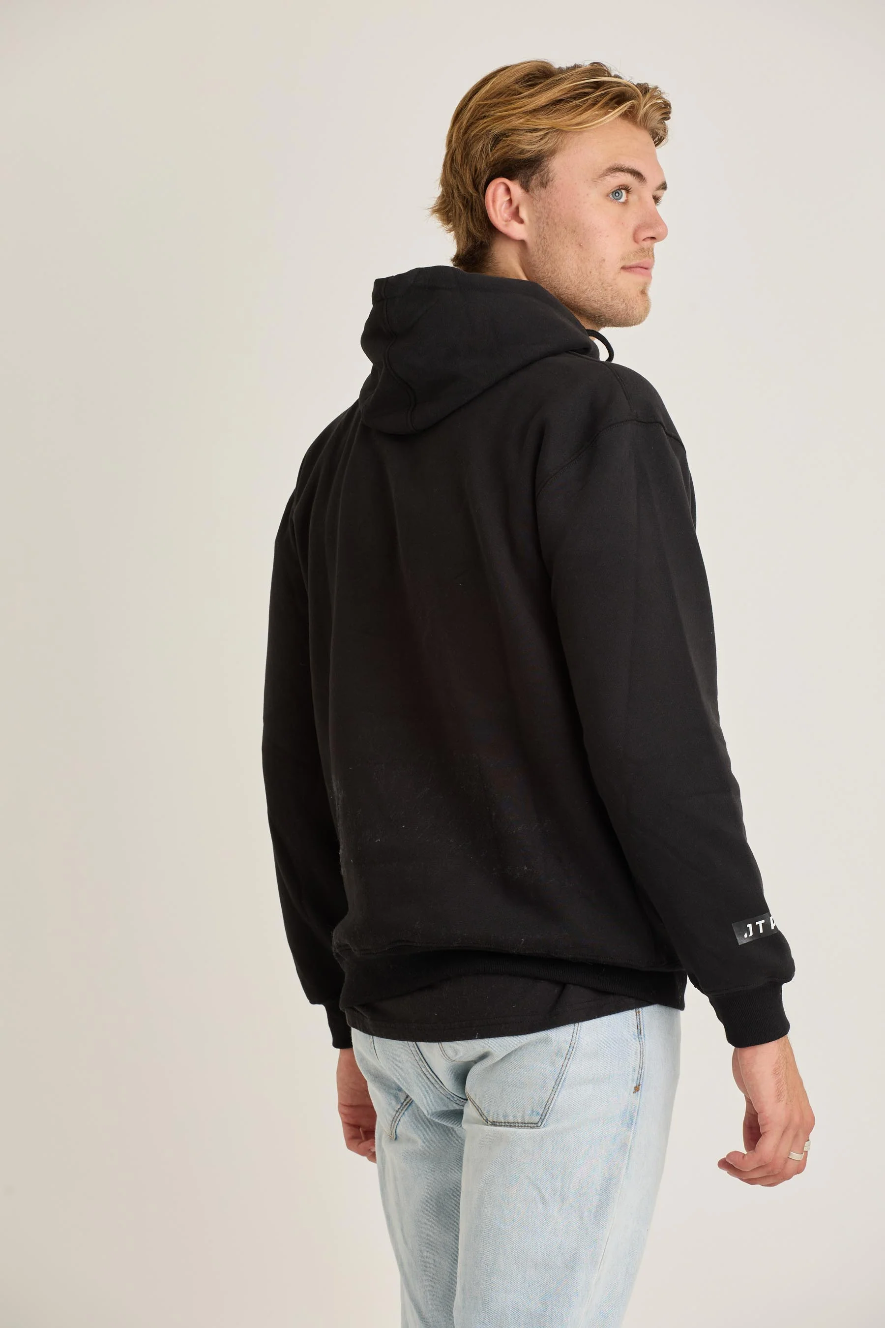 Jetpilot Corp Mens Pullover - Black - Image 5