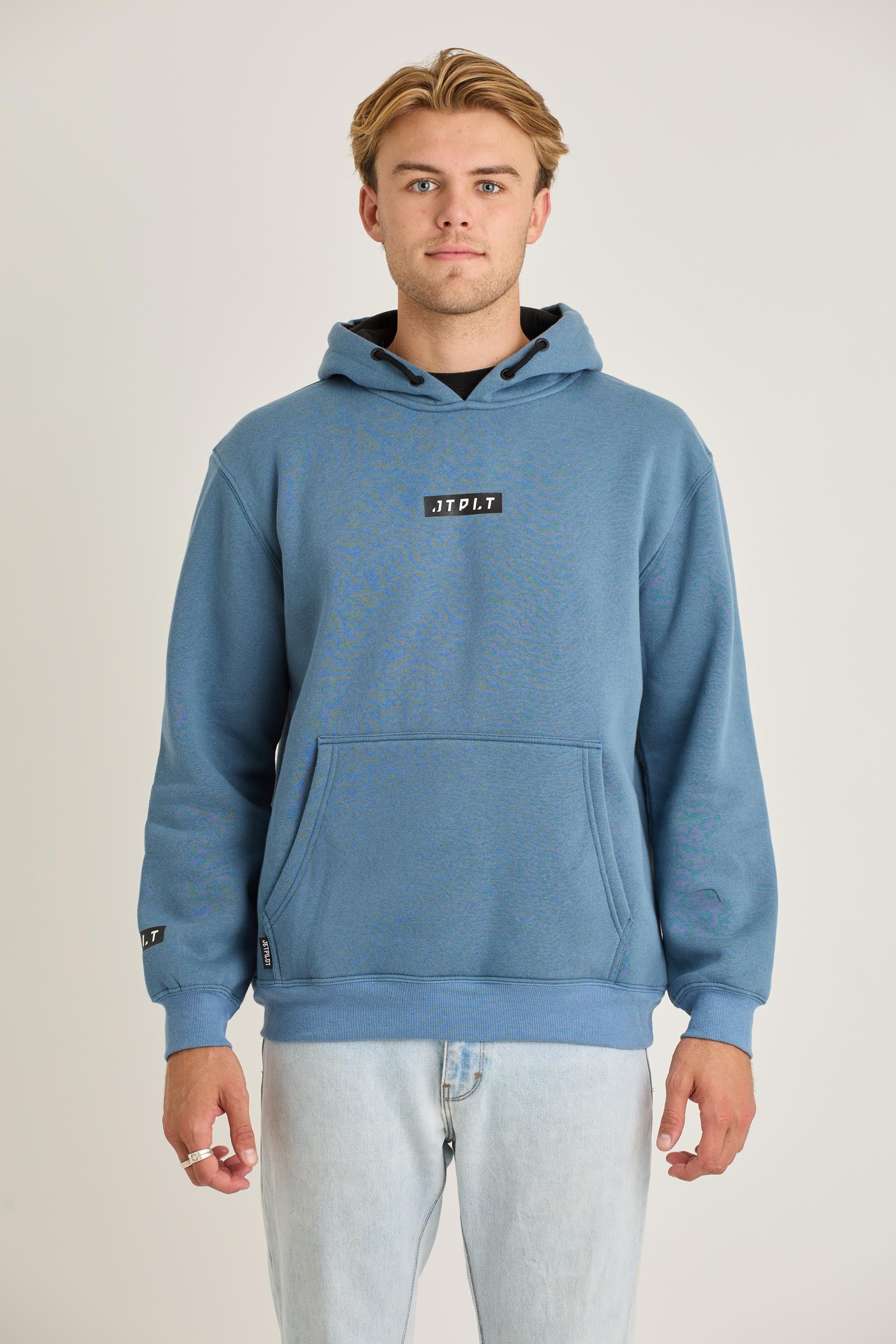 Jetpilot Corp Mens Pullover - Blue - Image 2