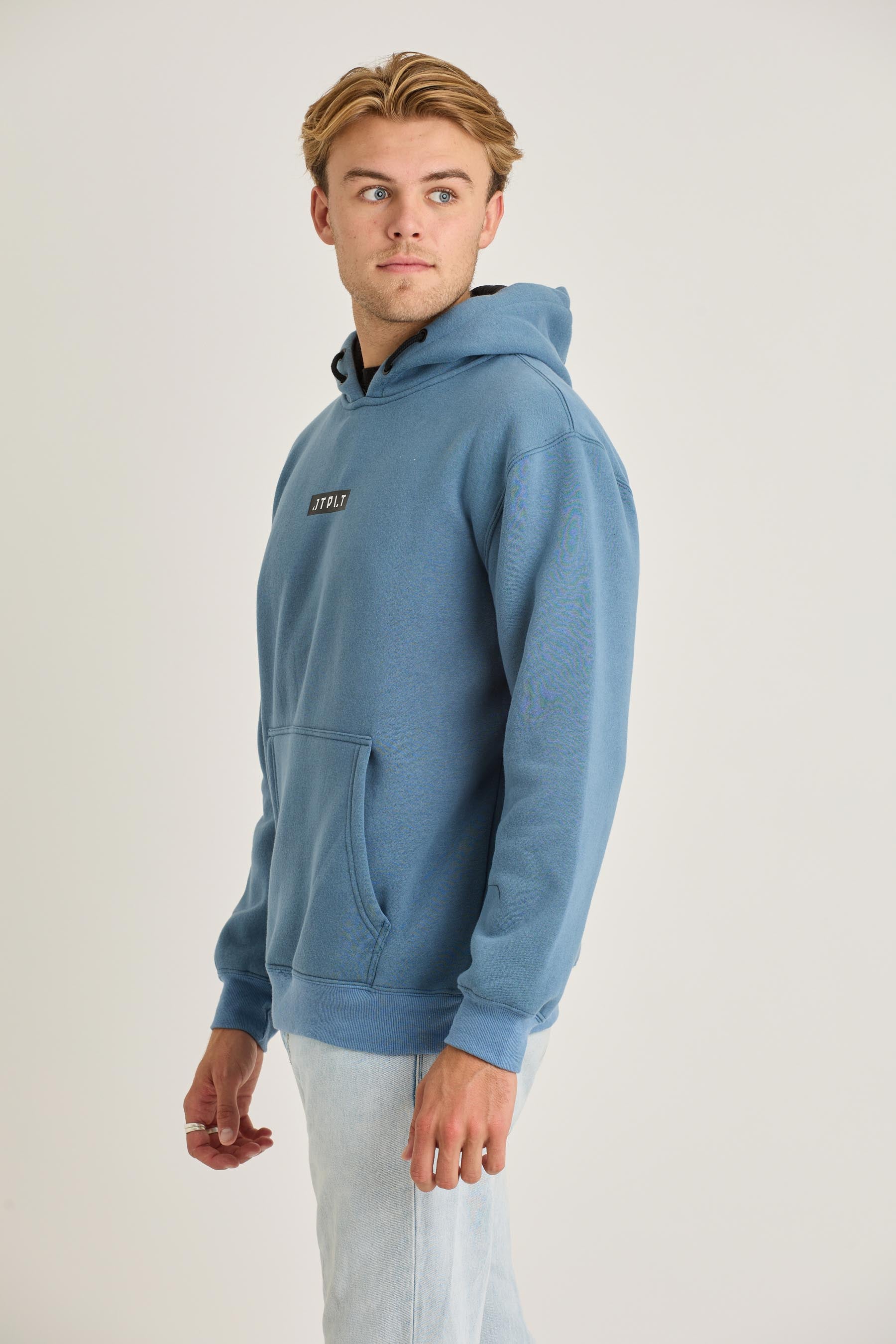 Jetpilot Corp Mens Pullover - Blue - Image 3