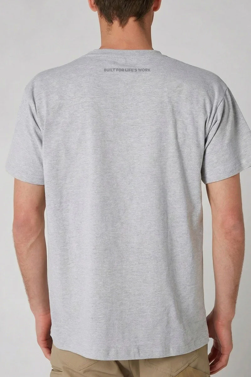 Corp Short Sleeve Tee - Grey - Image 3