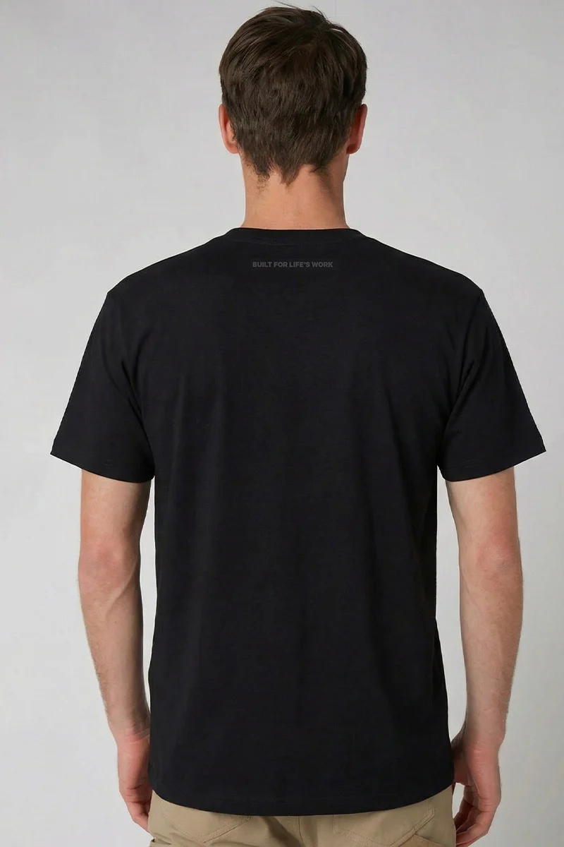 Corp Short Sleeve Tee - Black - Image 3