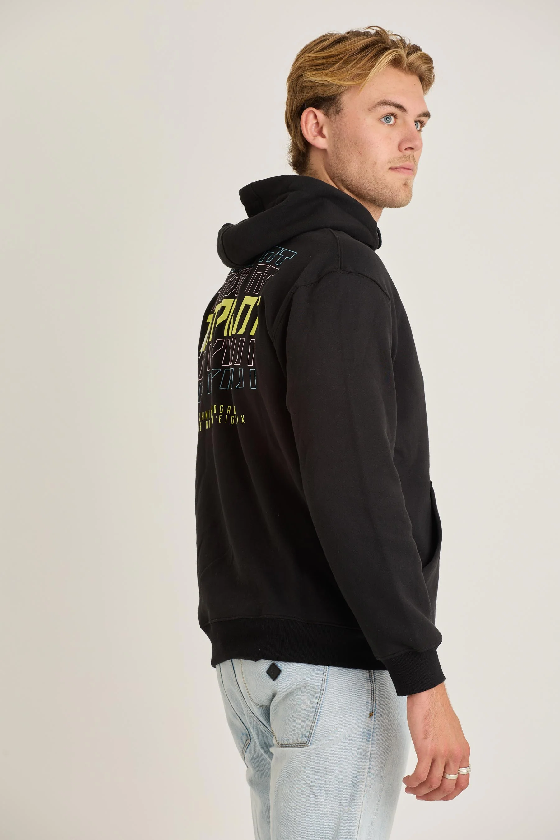 Jetpilot Devolve Mens Pullover - Black - Image 7