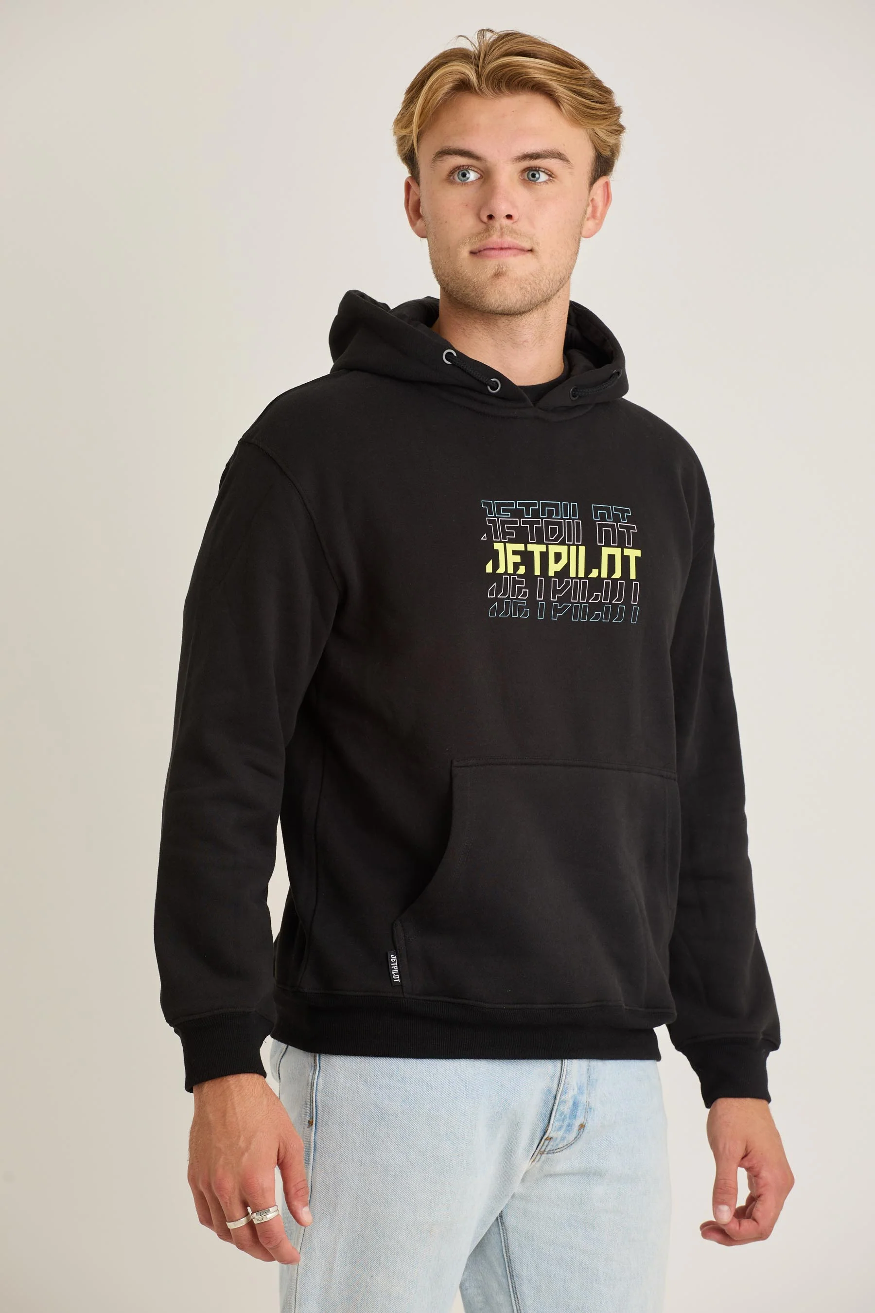 Jetpilot Devolve Mens Pullover - Black - Image 8