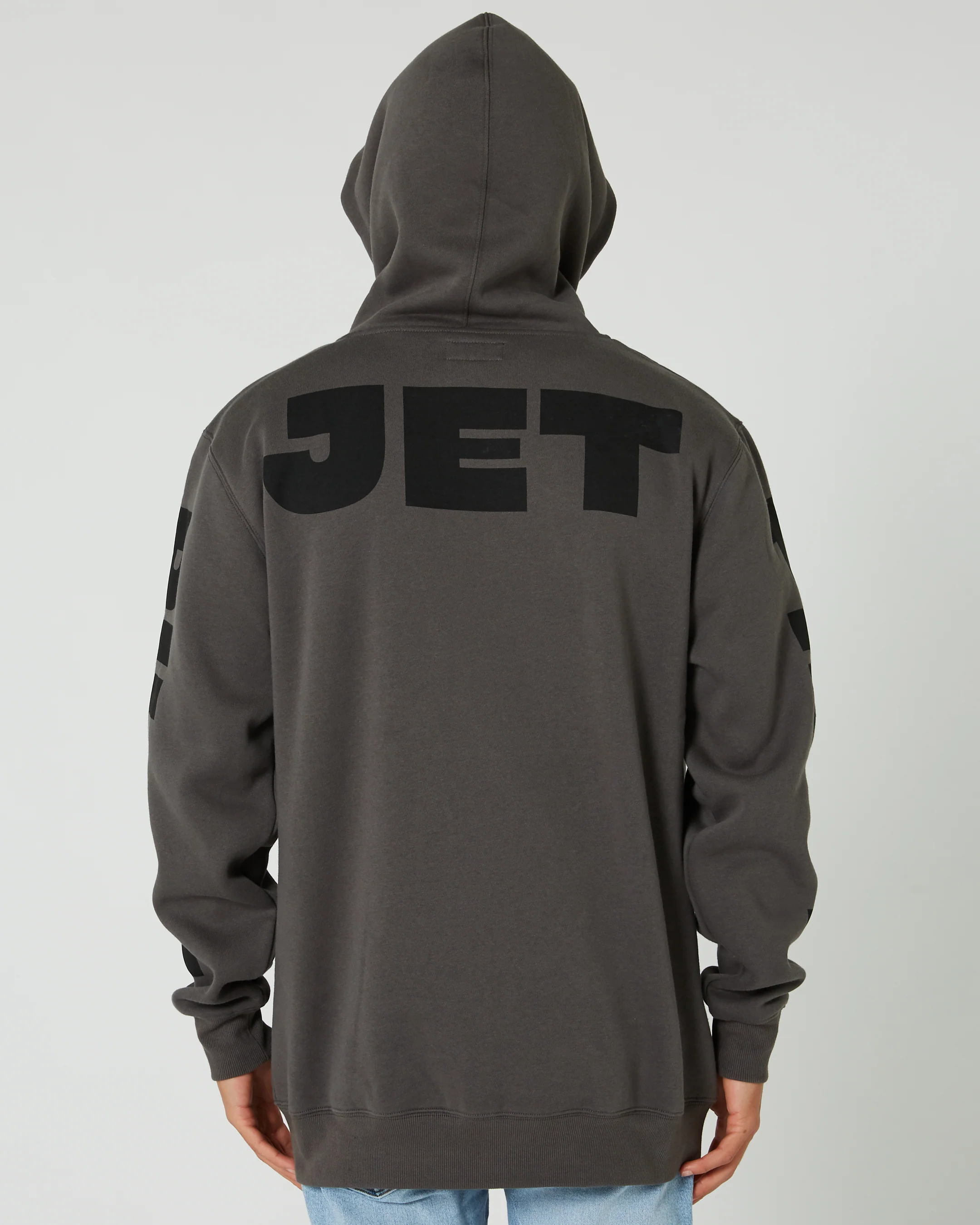 Jetpilot Divided Mens Zip-Up Hoodie - Black - Image 15