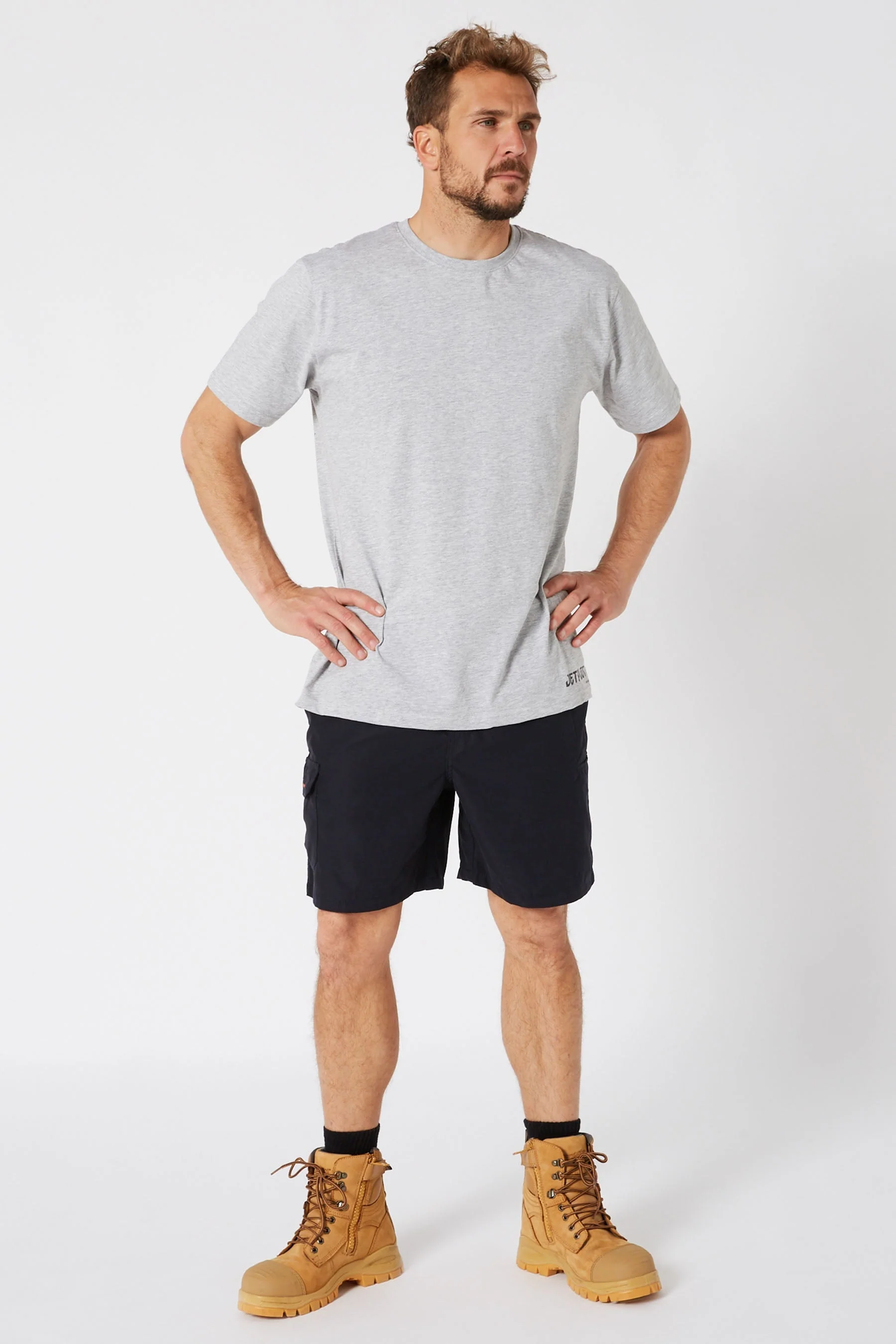 Jet-Lite Elasticated Short - Navy - Image 2