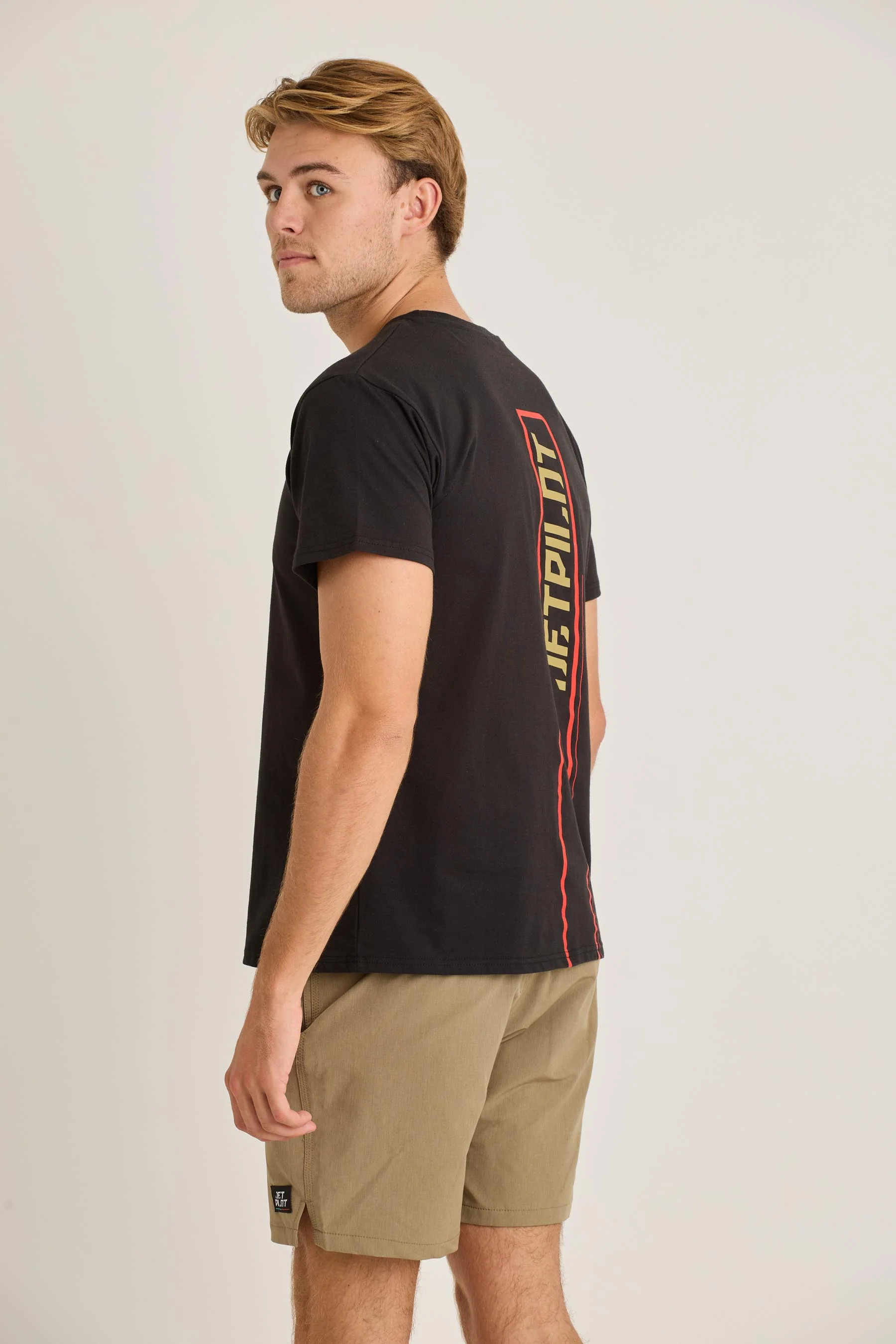 Jetpilot Elevate Mens Tee - Black - Image 3