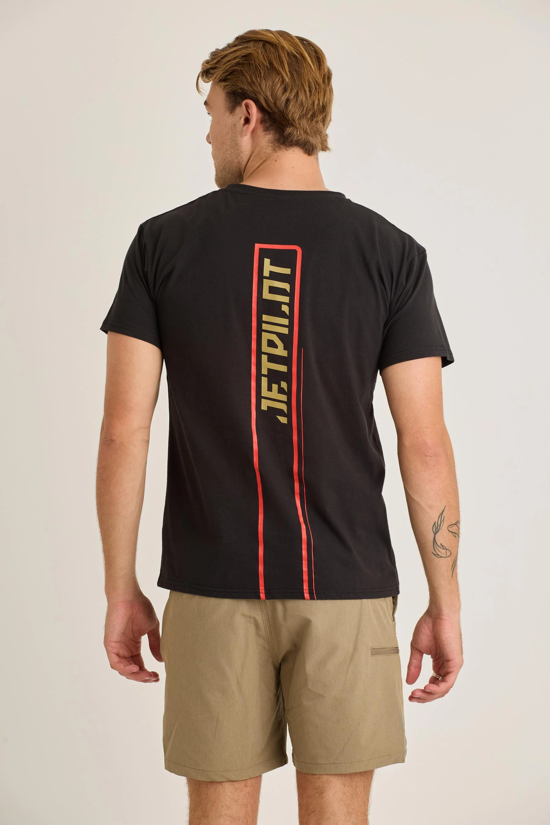 Jetpilot Elevate Mens Tee - Black - Image 4