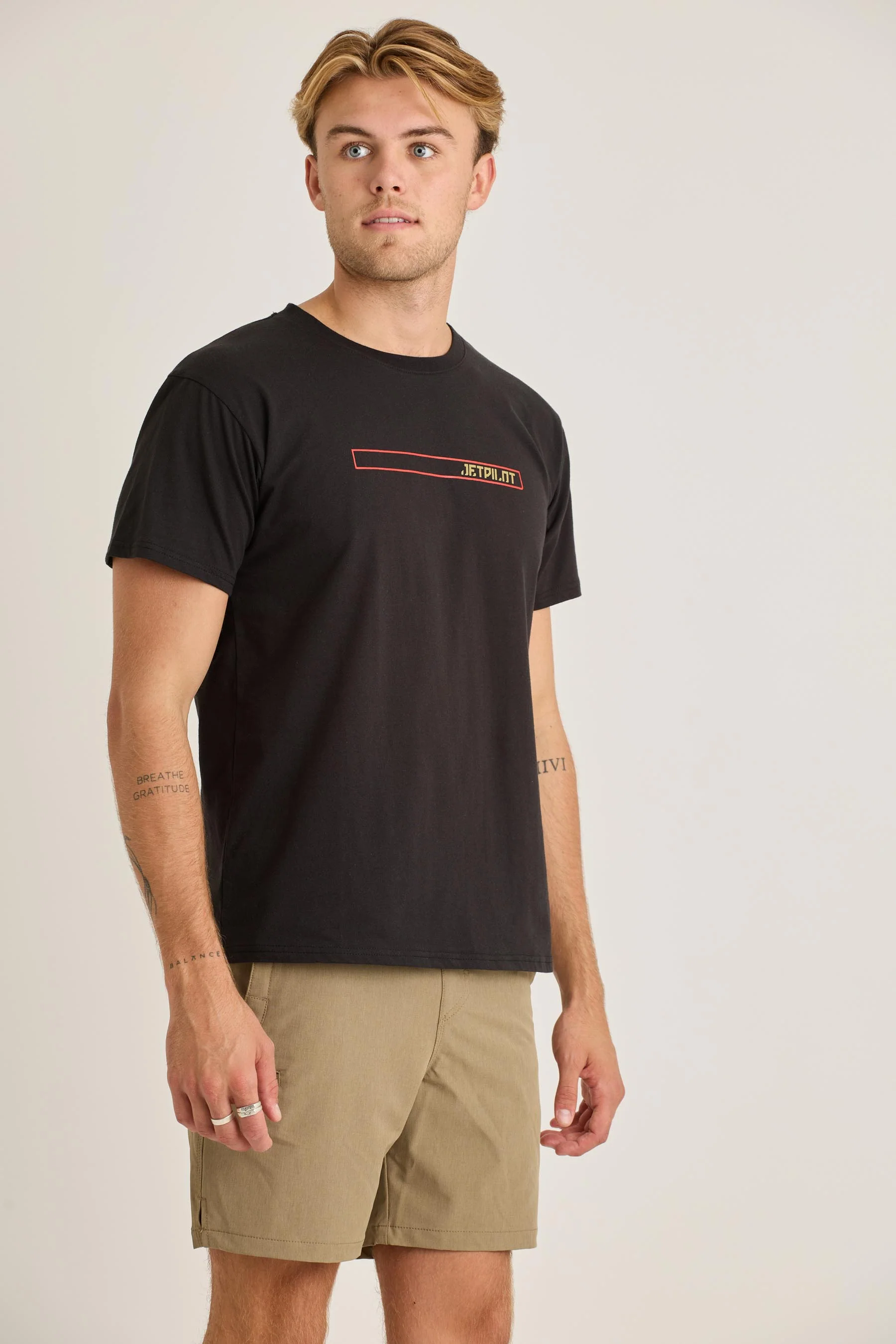 Jetpilot Elevate Mens Tee - Black - Image 6