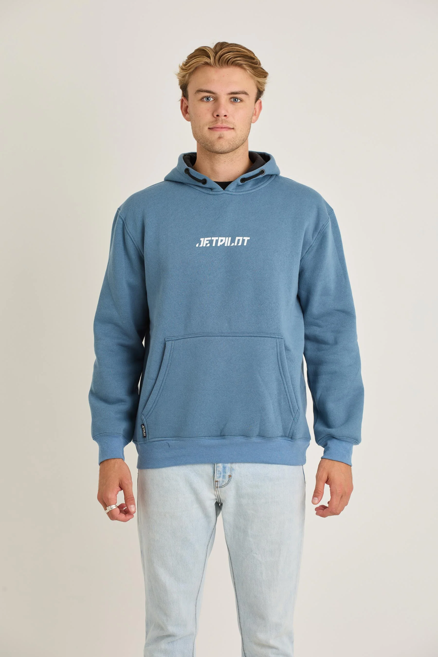 Jetpilot Freeride Mens Pullover - Blue - Image 2