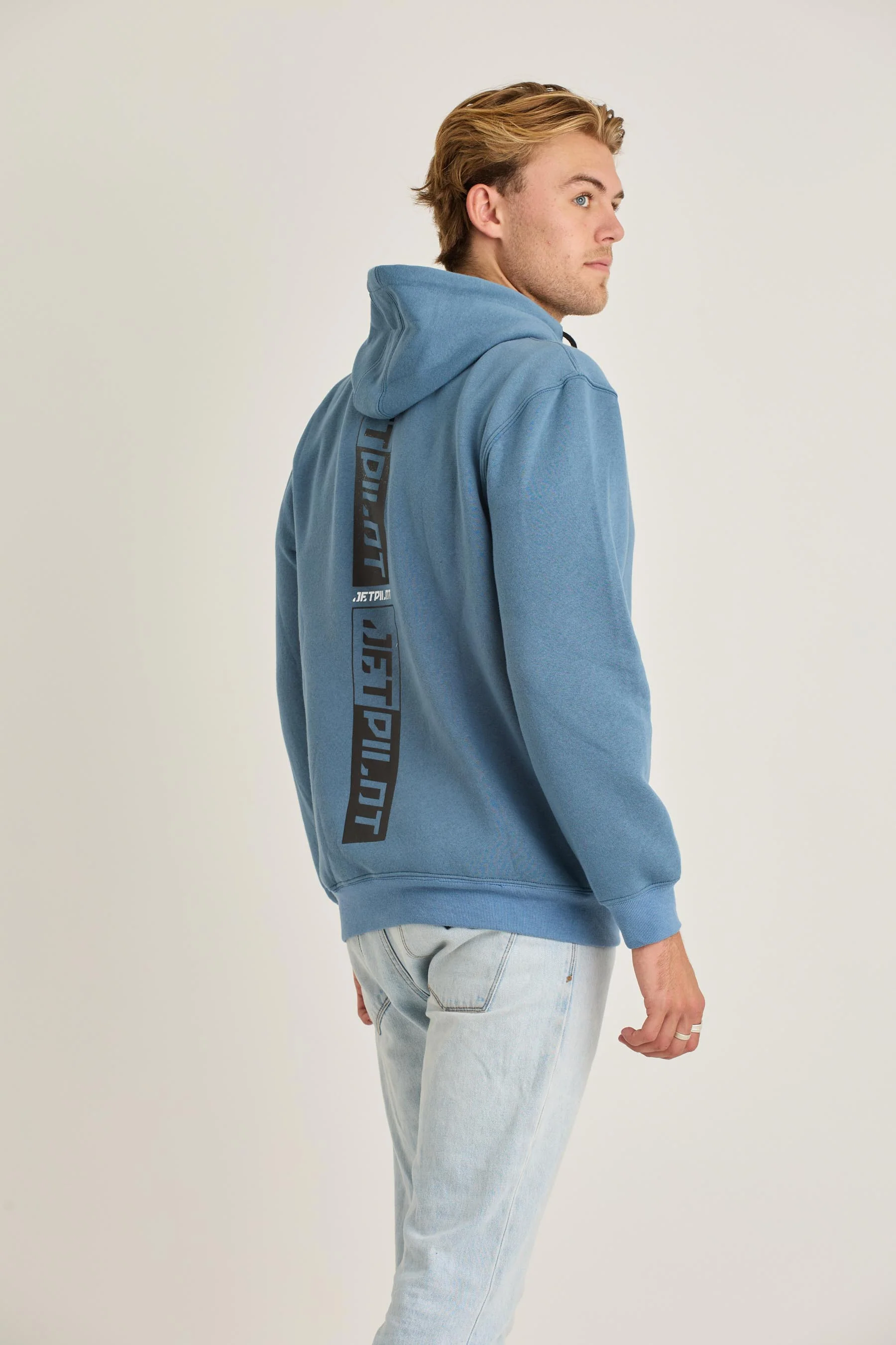 Jetpilot Freeride Mens Pullover - Blue - Image 5