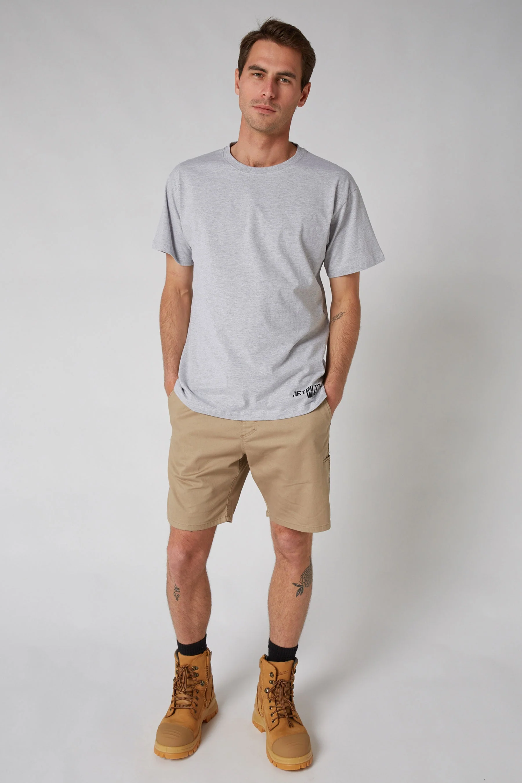 Jetpilot Fuel Low Hit Tee - Ice Marle - Image 5