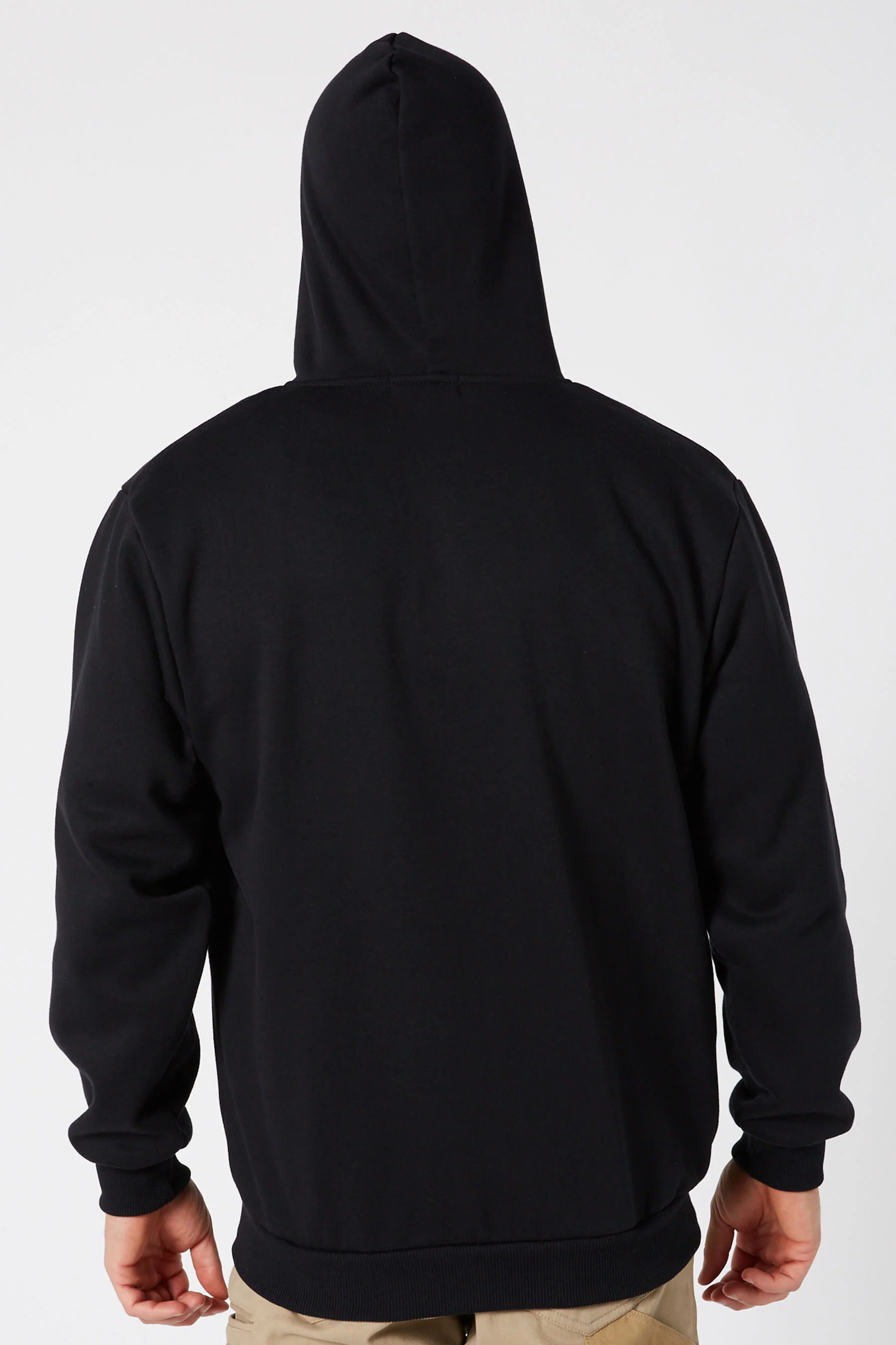 Jetpilot Fueled 2 Mens Zip Up Hoodie - Black - Image 4
