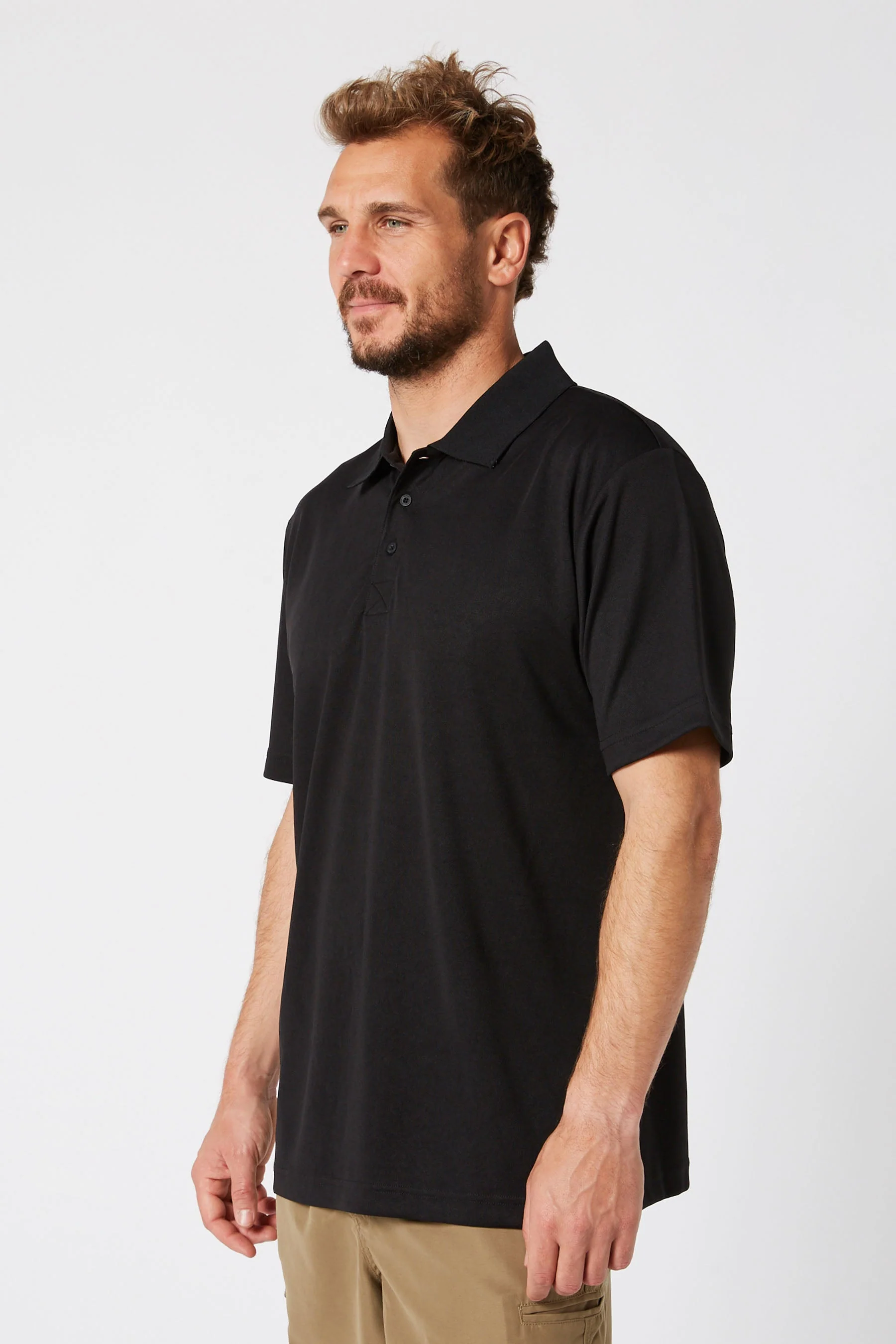 Fueled 2 Polo Shirt - Black - Image 3