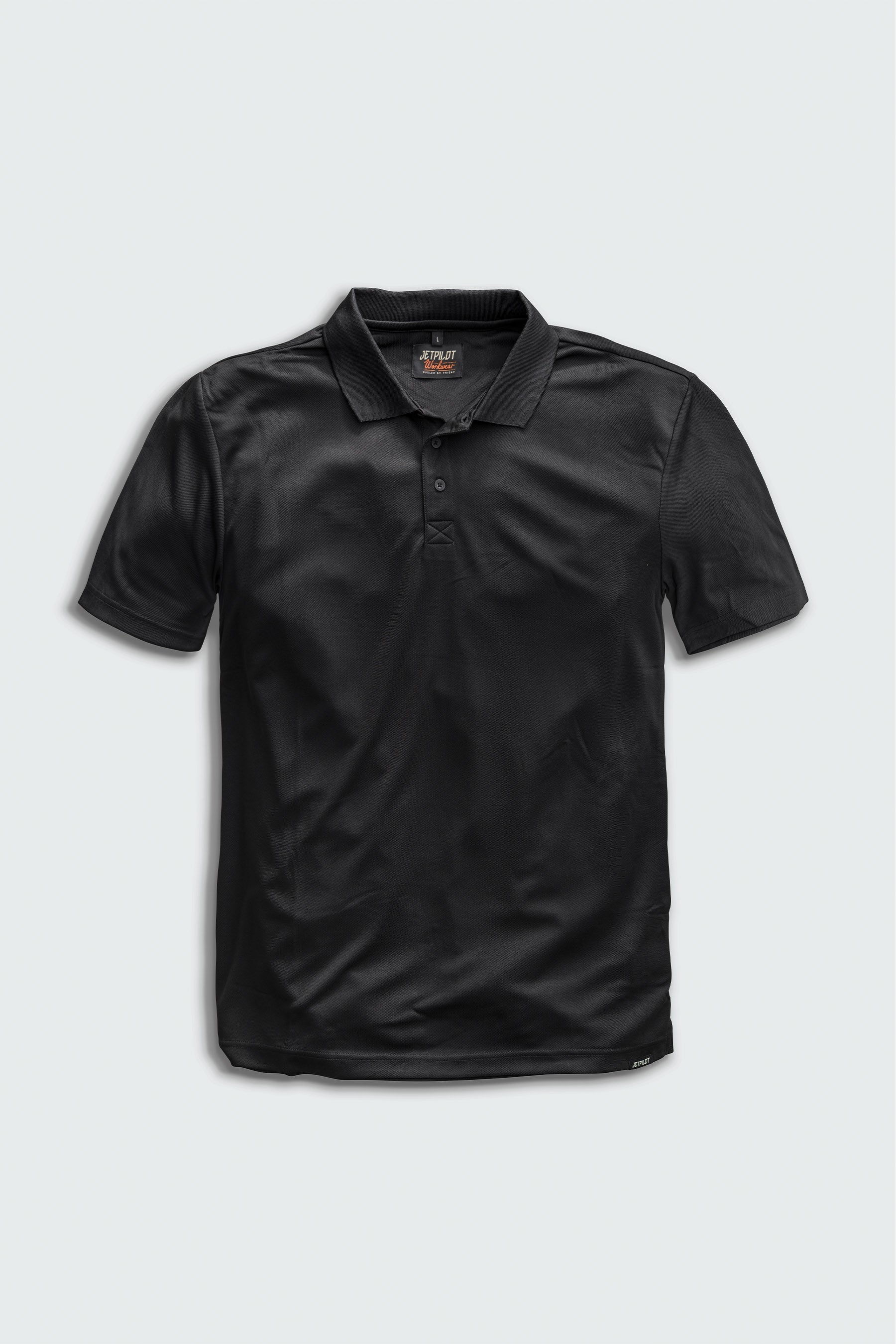 Fueled 2 Polo Shirt - Black - Image 5