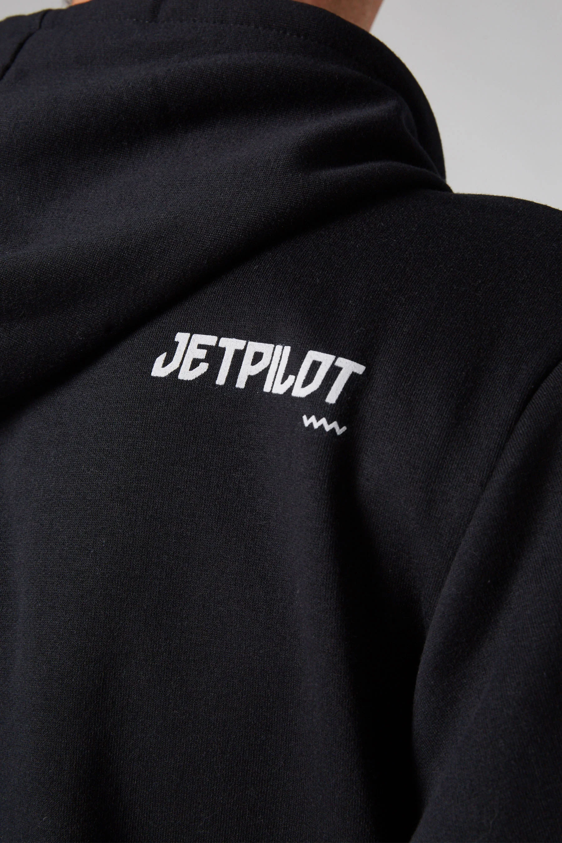 Fueled 2 Mens Zip Up Hoodie - Black - Image 5