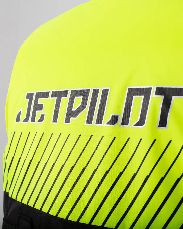 Jetpilot Helium F/E Mens Nylon Life Jacket - Black/Yellow - Image 6