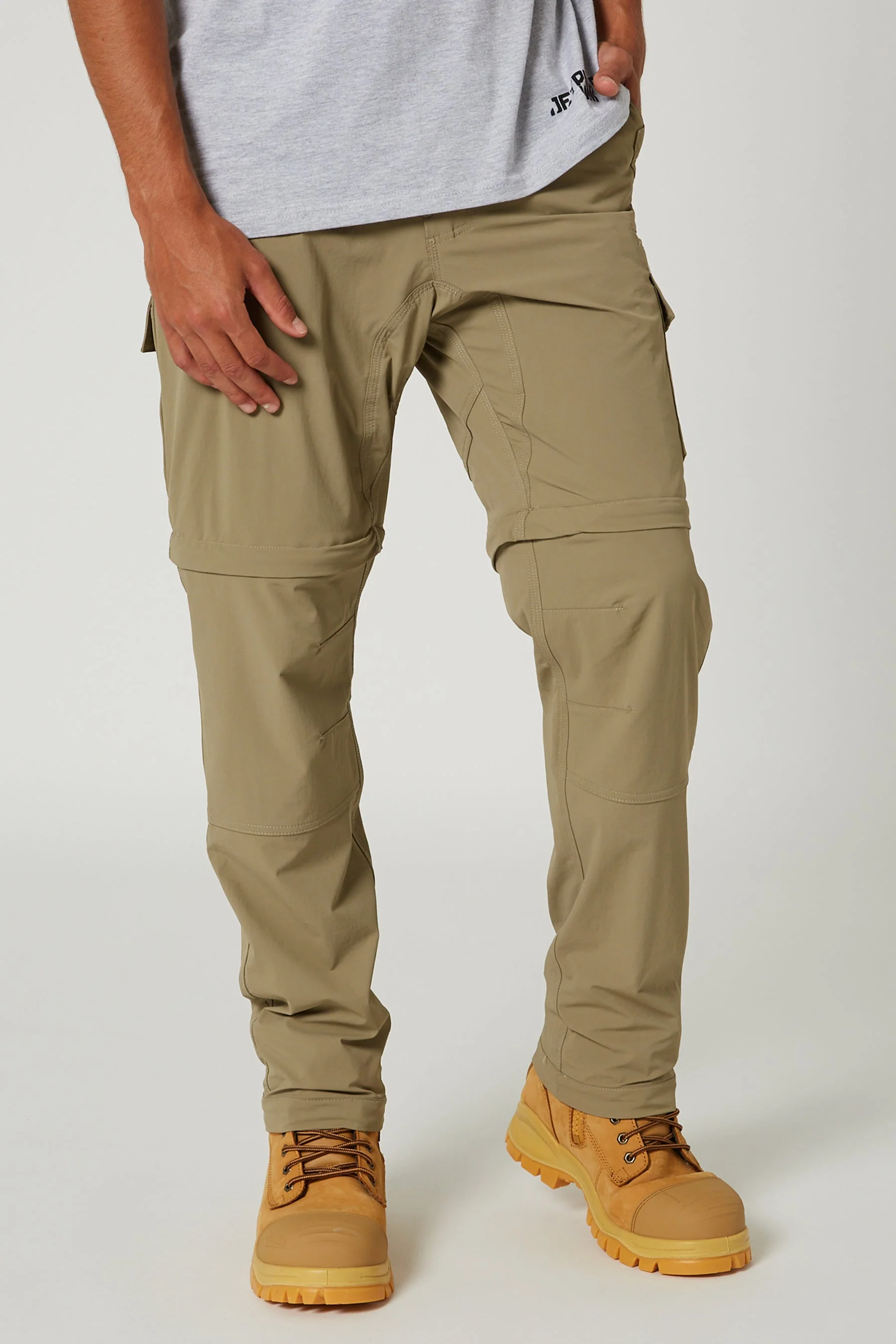 Jet-Lite 2In1 Zip Off Utility Pant - Khaki
