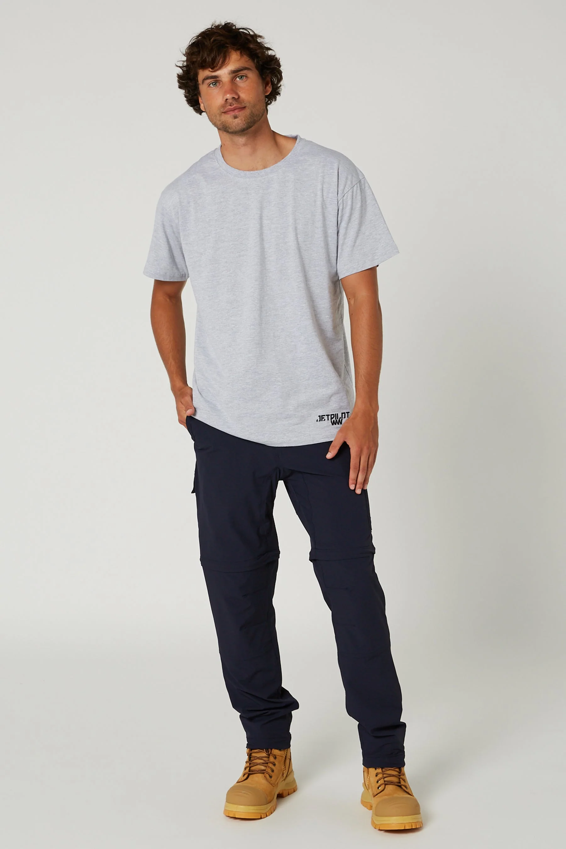 Jet-Lite 2In1 Zip Off Utility Pant - Navy - Image 2