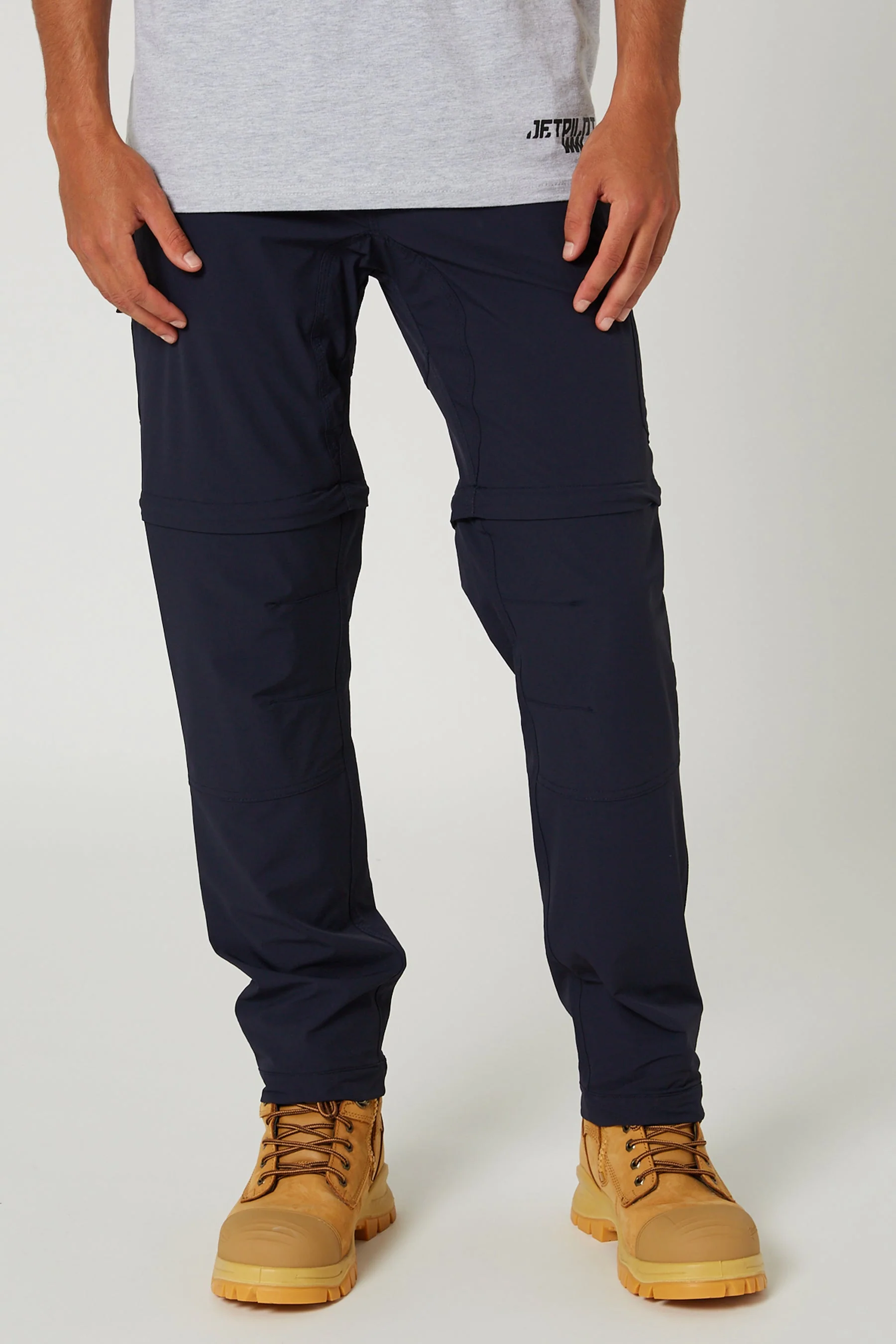 Jet-Lite 2In1 Zip Off Utility Pant - Navy - Image 3