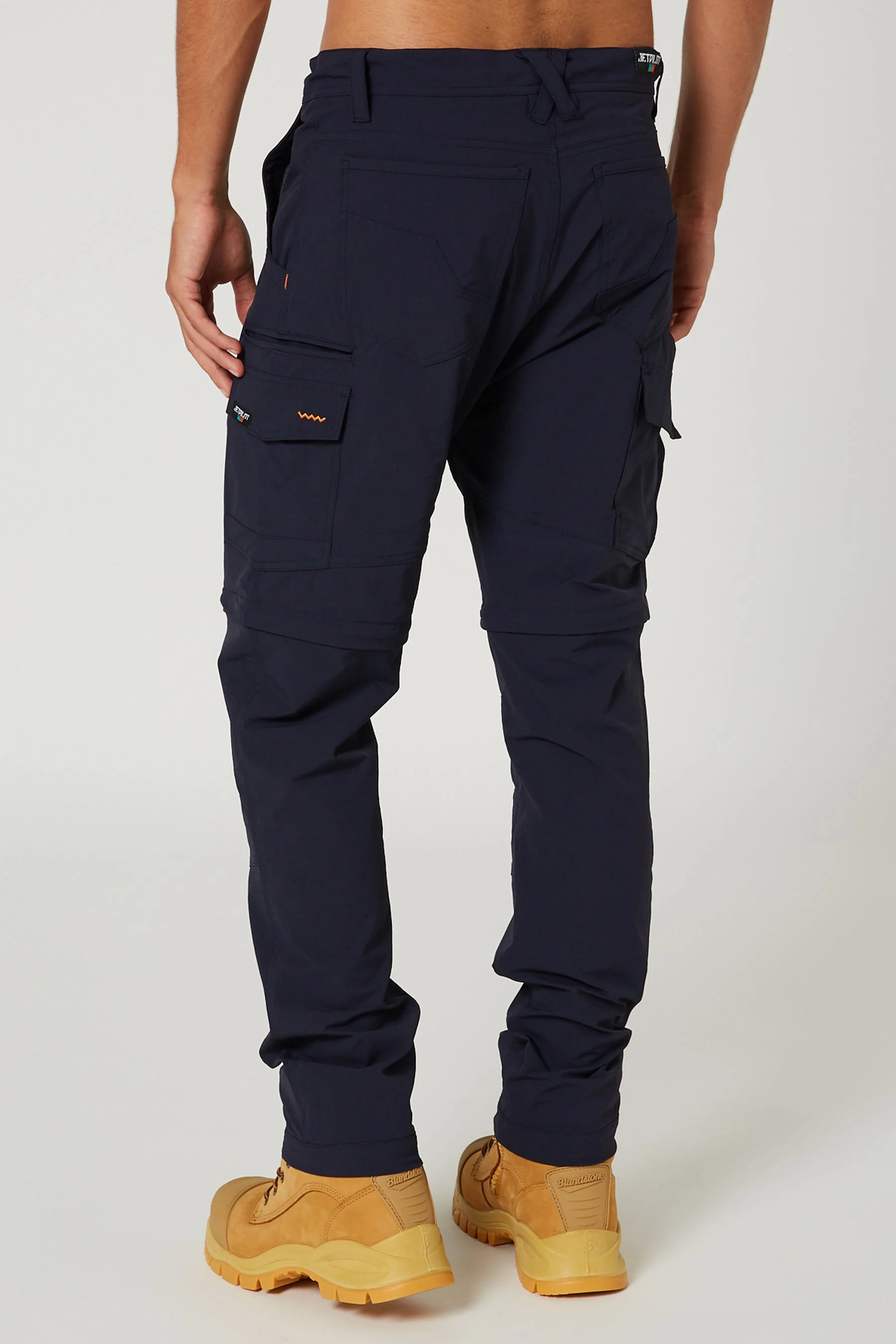 Jet-Lite 2In1 Zip Off Utility Pant - Navy - Image 5