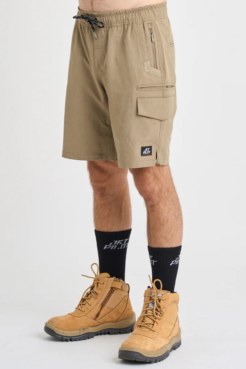 Jet-Lite Hybrid Utility Short 20 Inch - Khaki - Image 3