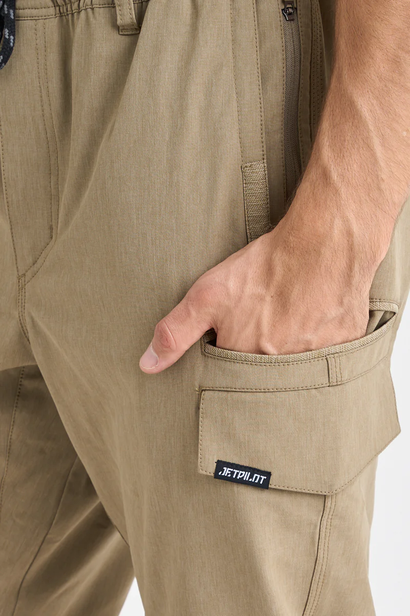 Jet-Lite Hybrid Elastic Waist Cuff Pant - Khaki - Image 5