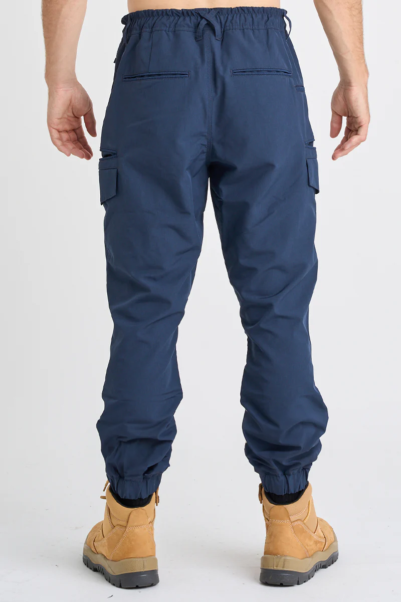 Jet-Lite Hybrid Elastic Waist Cuff Pant - Navy - Image 4