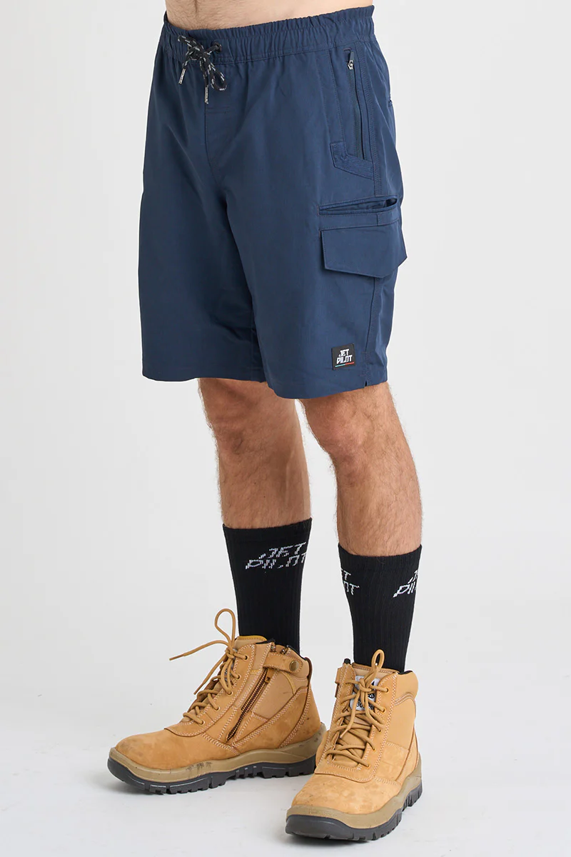 Jet-Lite Hybrid Utility Short 20 Inch - Navy - Image 3