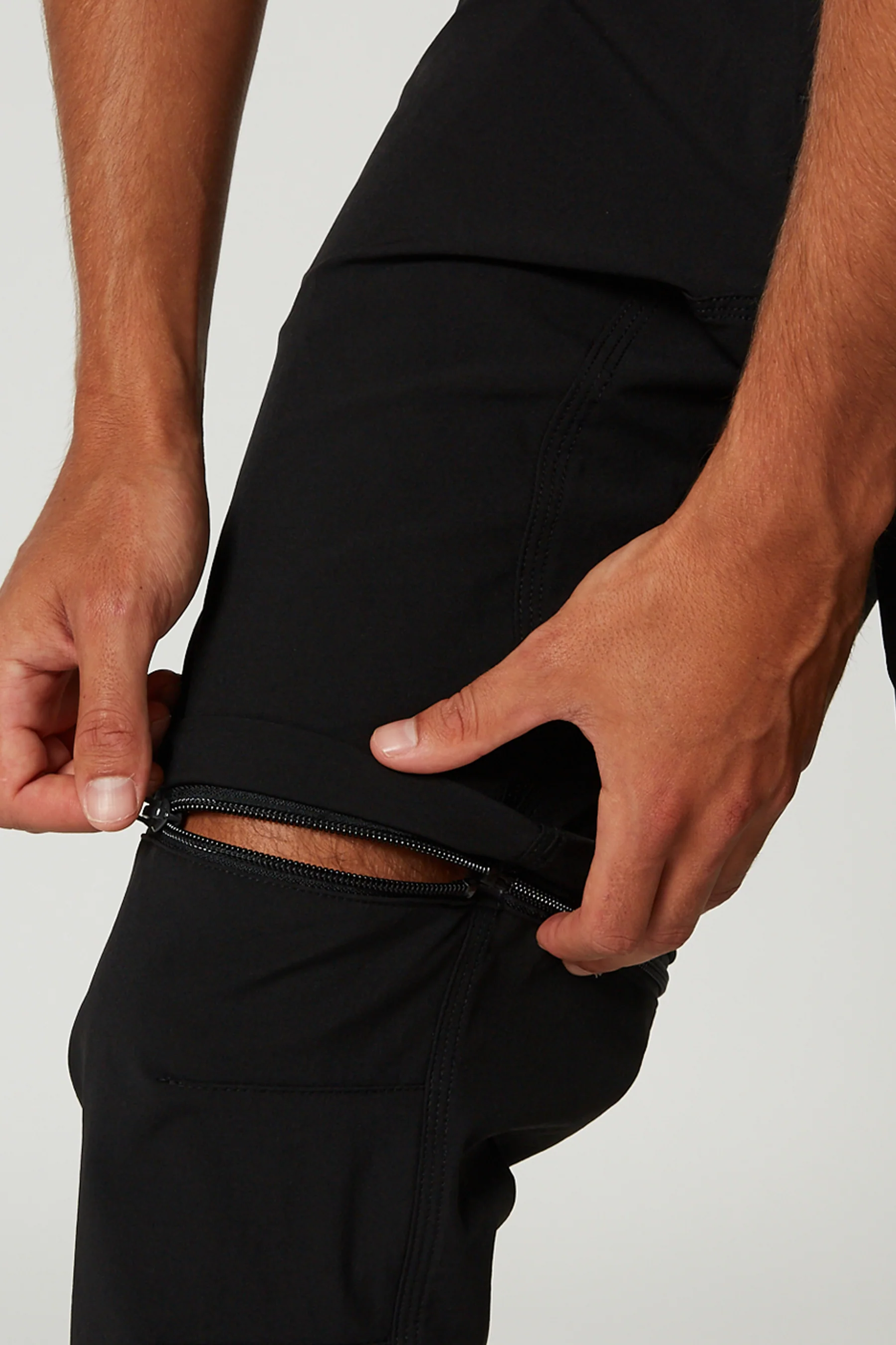 Jet-Lite 2In1 Zip Off Utility Pant - Black - Image 2