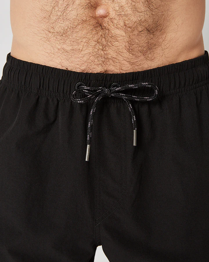 Jetpilot Jet-Lite Mens Elasticated Boardshort - Black - Image 6
