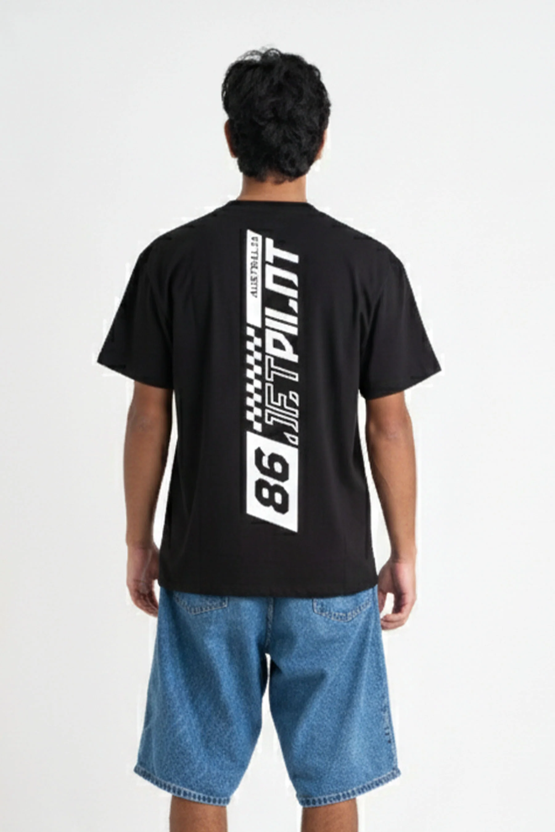 Jetpilot 86 Speedway Tee - Black - Image 2