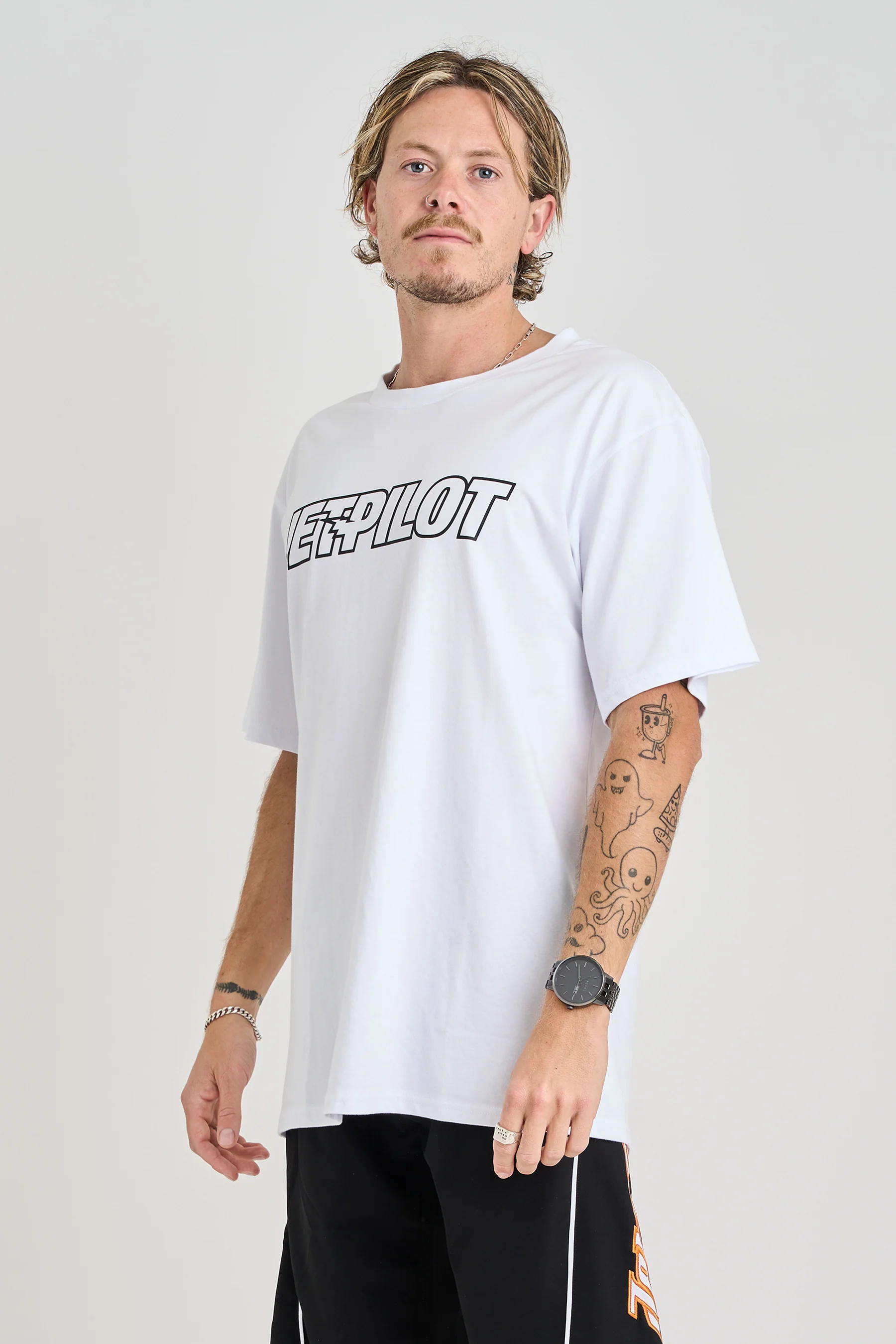 Jetpilot All Star Tee - White - Image 4