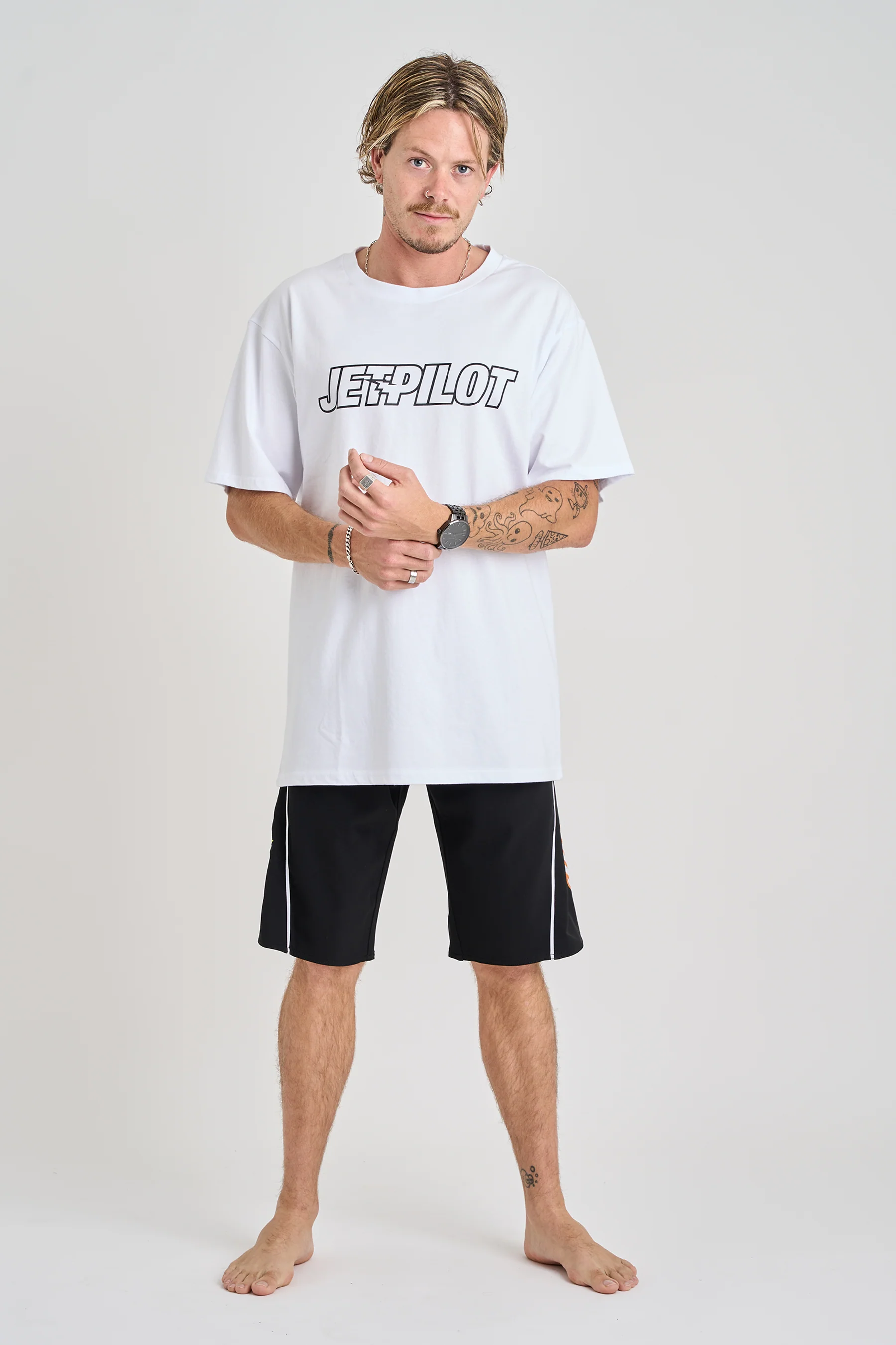 Jetpilot All Star Tee - White - Image 6