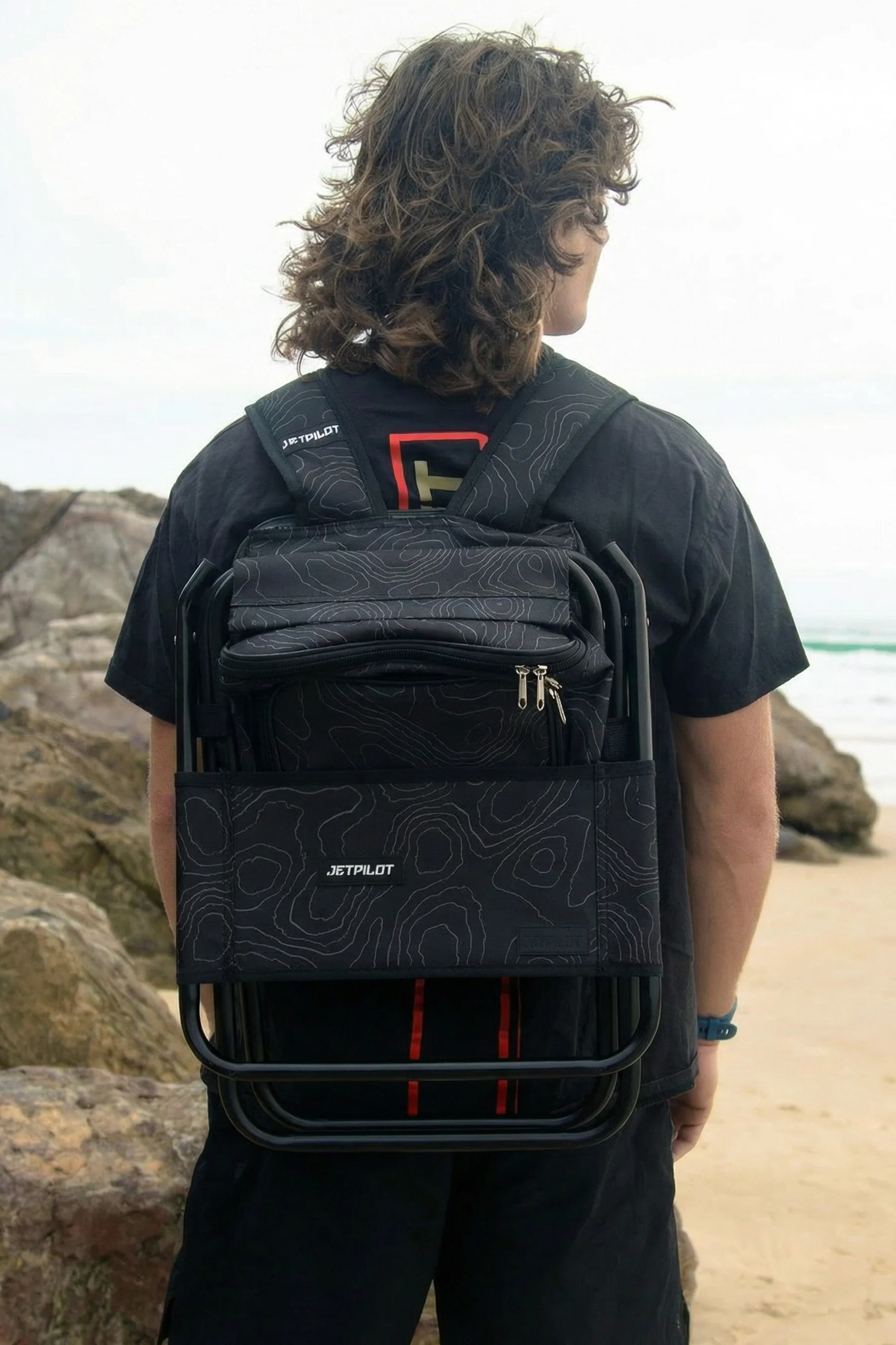 Jetpilot Back Rest Chilled Seat Bag - Black - Image 3