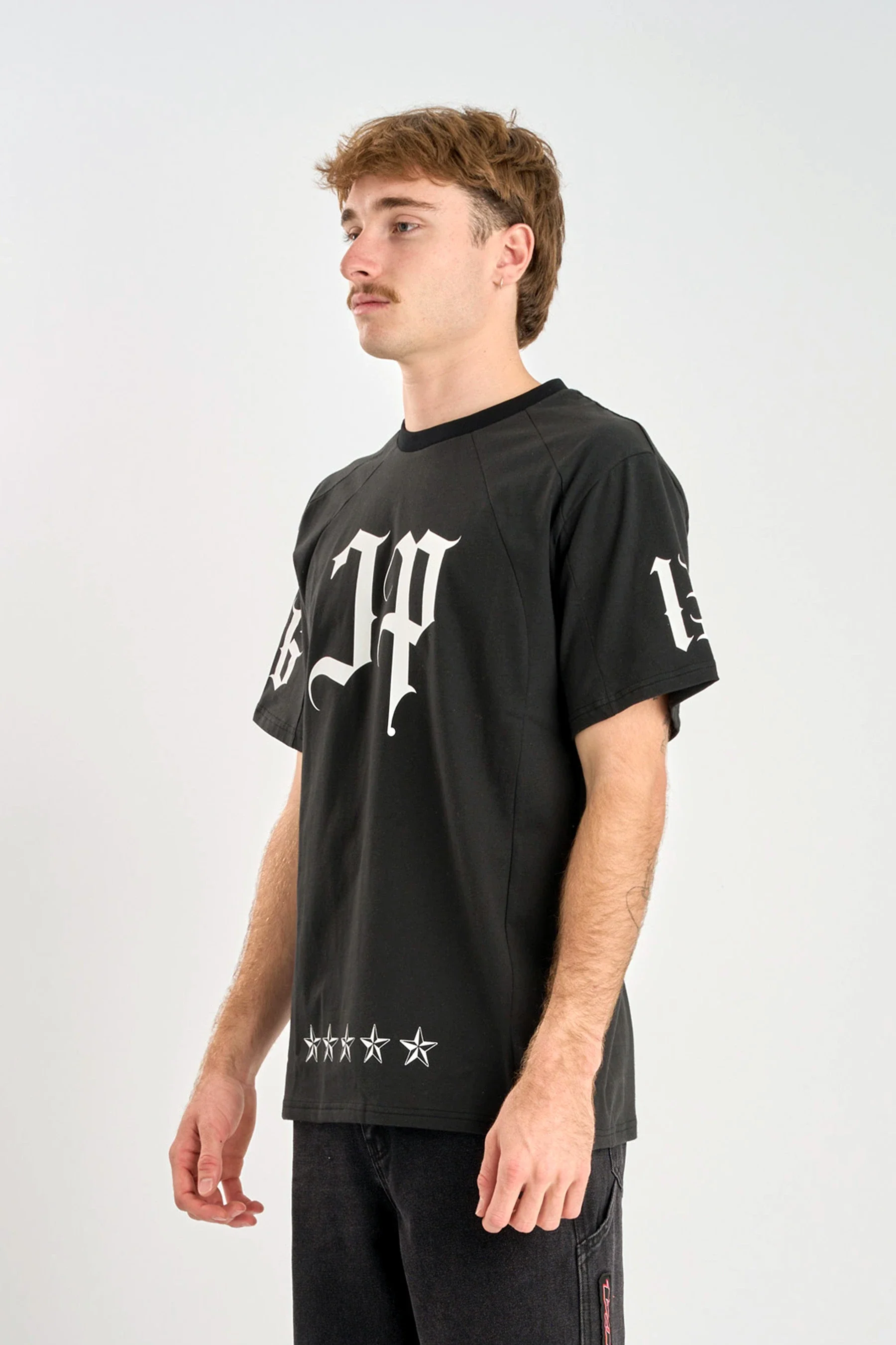 Jetpilot Battle Heavy Tee - Black - Image 3