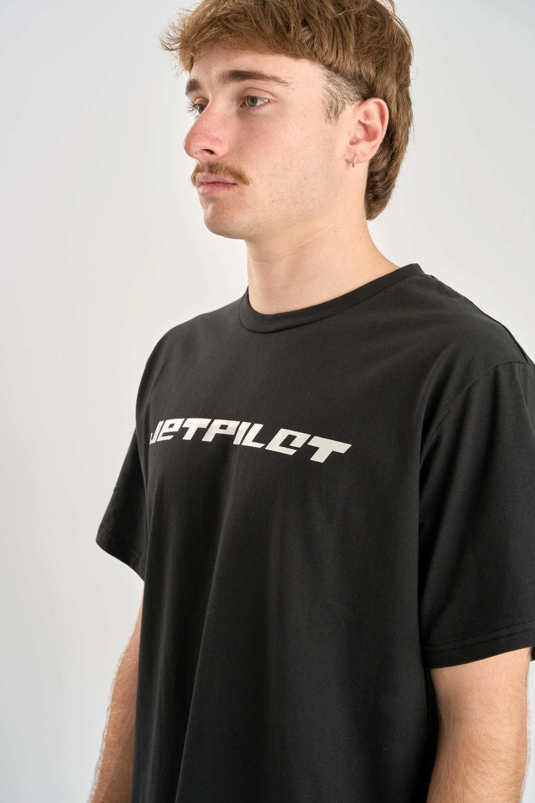 Jetpilot Blade Heavy Tee - Black/Silver - Image 6