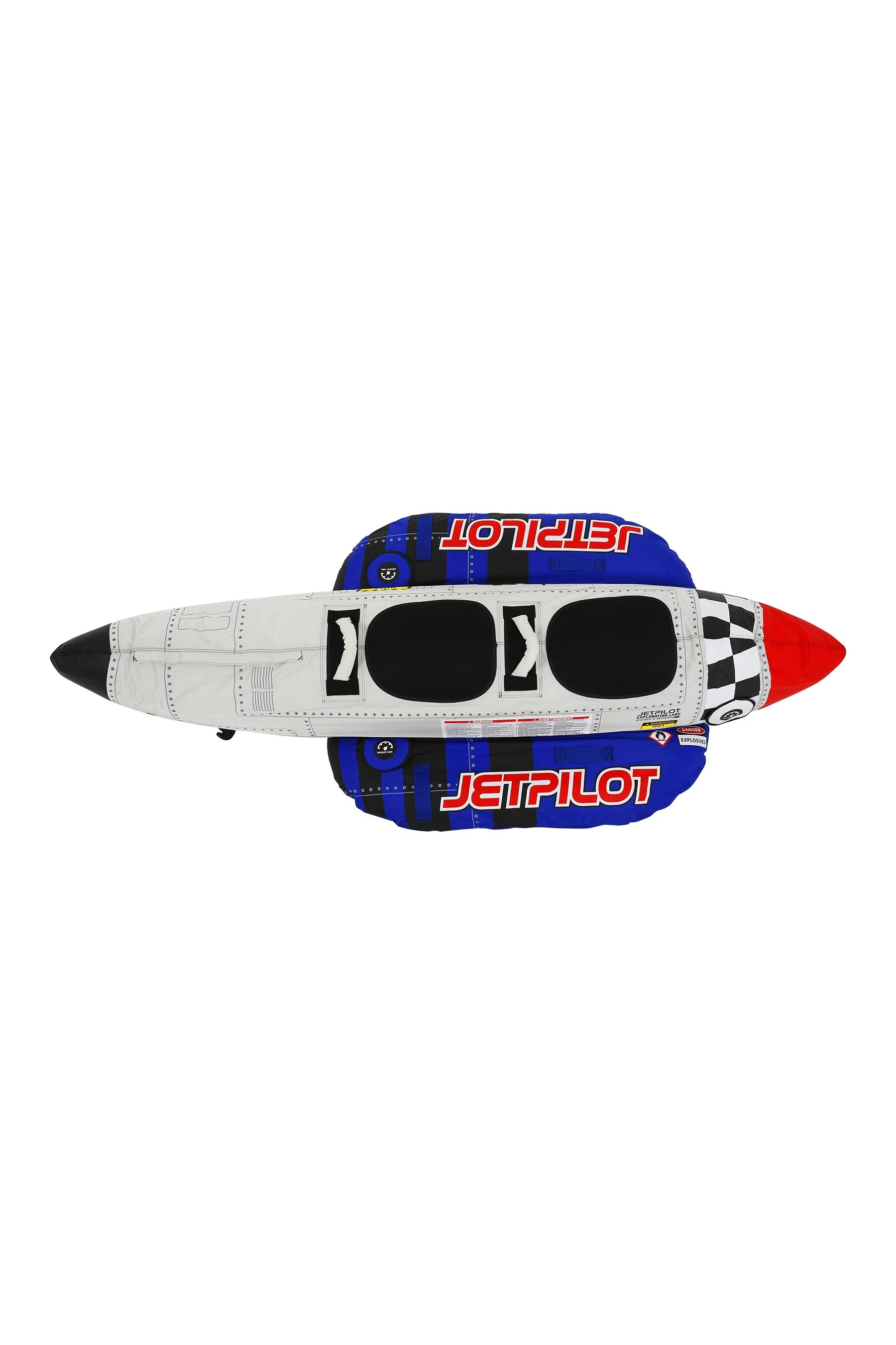 Jetpilot Blast Off 2 Person Towable Tube - Silver - Image 5