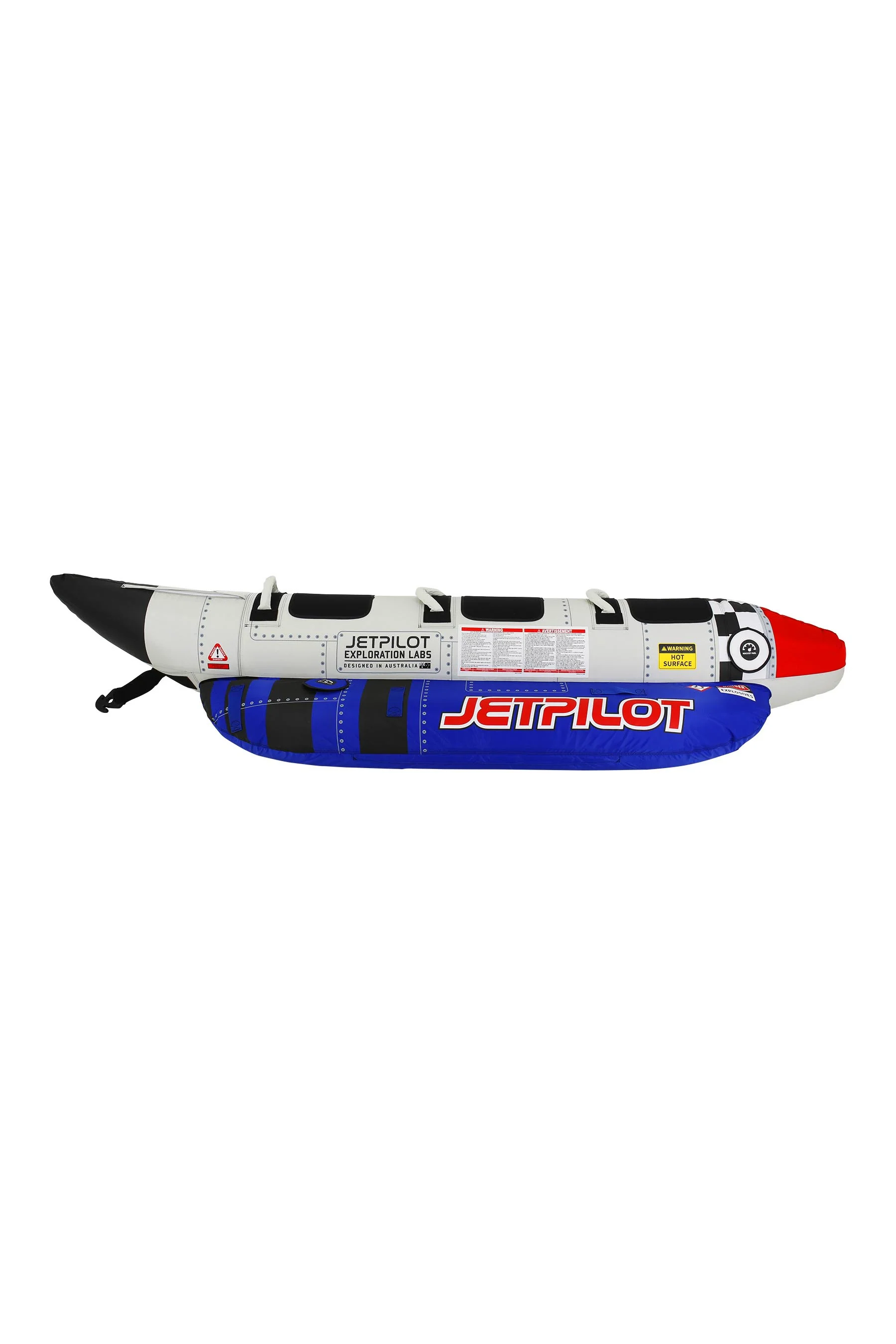 Jetpilot Blast Off 3 Person Towable Tube - Silver - Image 3