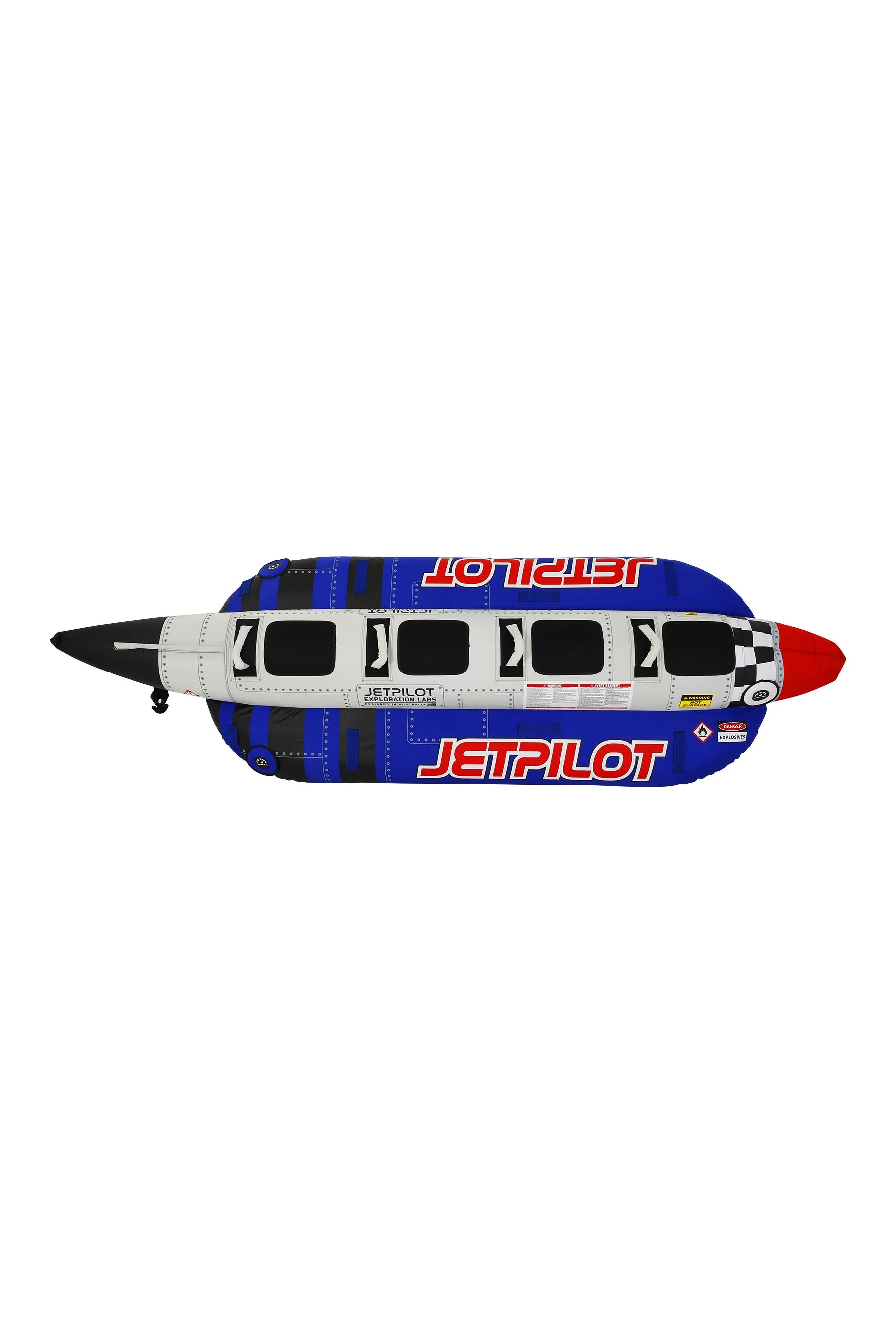 Jetpilot Blast Off 4 Person Towable Tube - Silver - Image 5