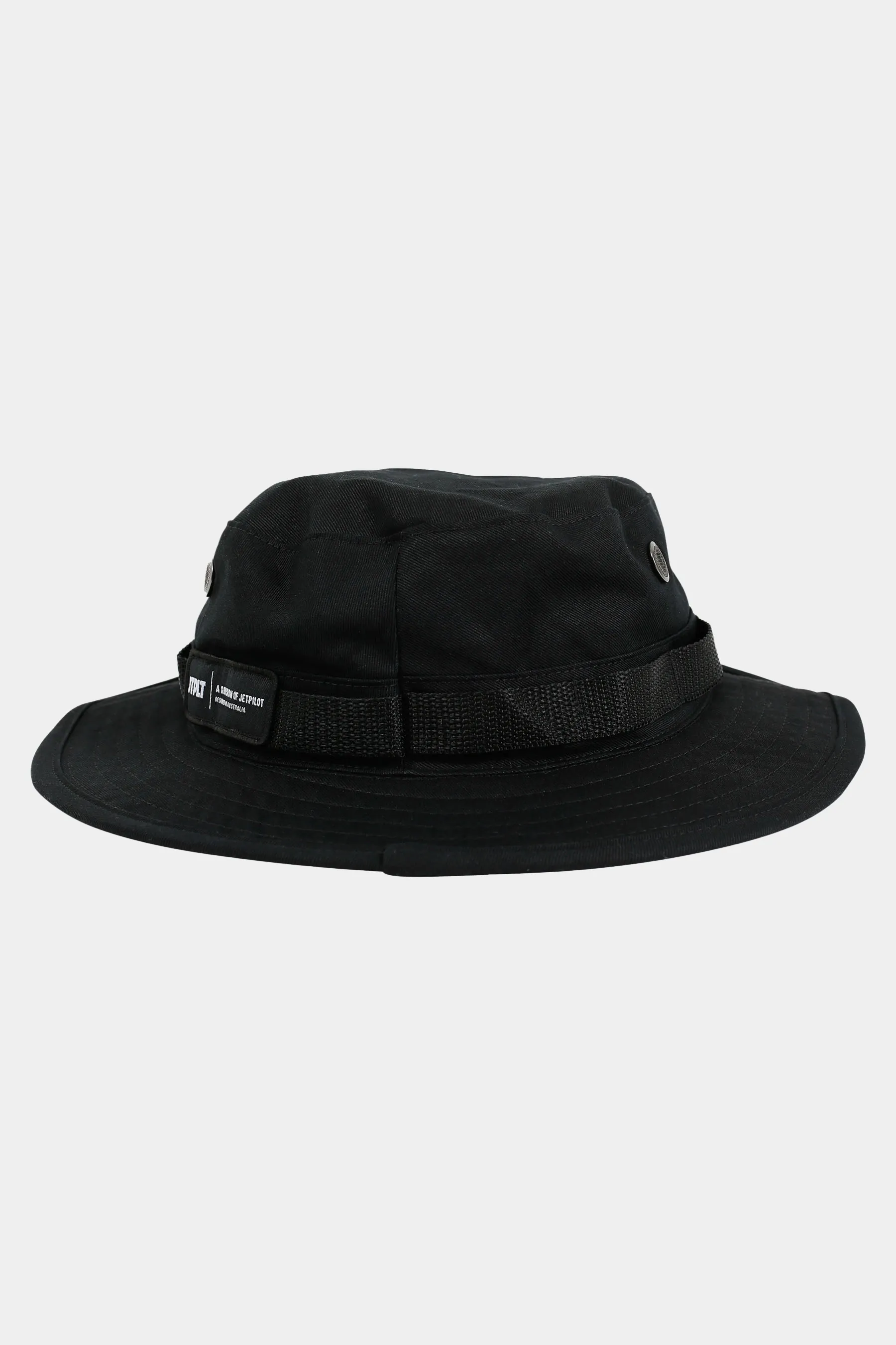 Jetpilot Boonie Twill Short Brim - Black - Image 6